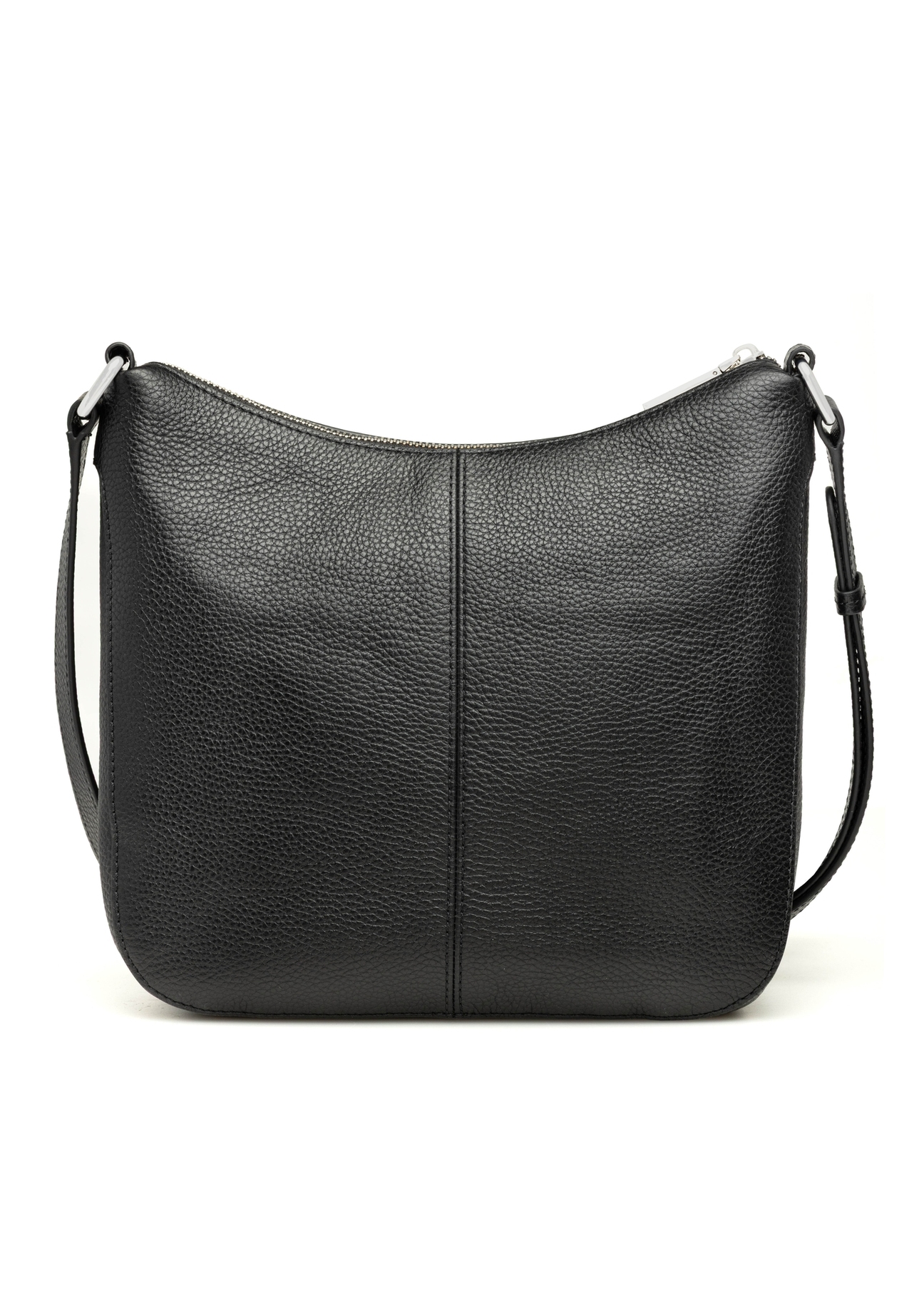 Black leather women's shoulder bag TORES-1219-9I(W26)