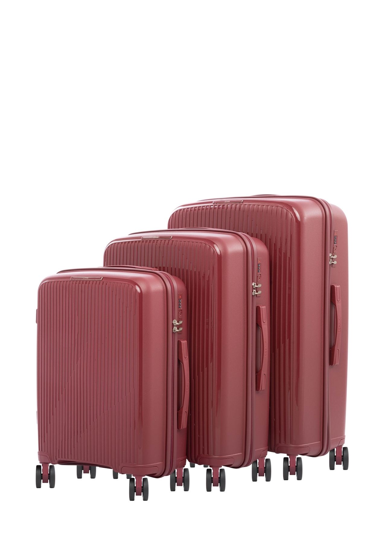 Set of suitcases on wheels 19"/24"/28" WALPP-0027-4B(W26)