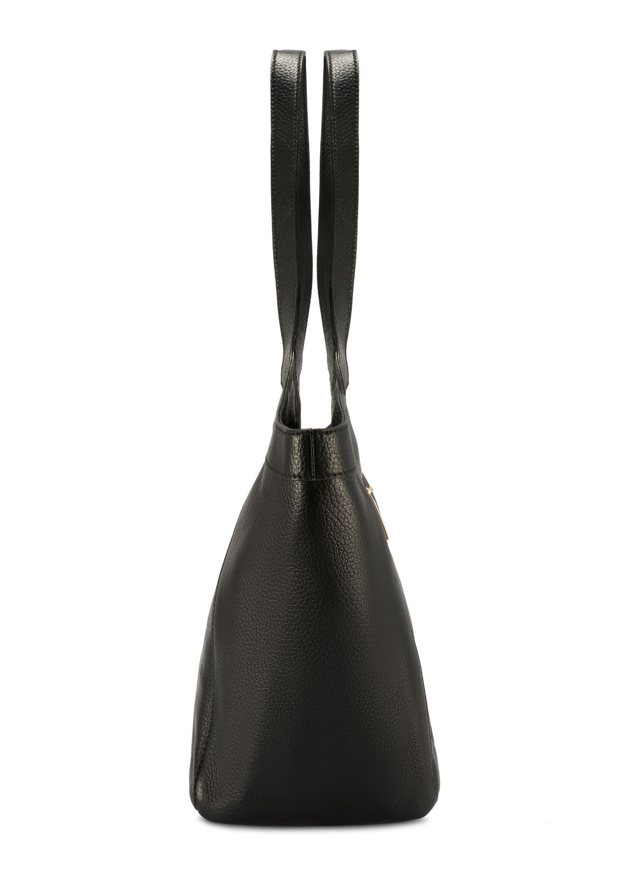 Large women's leather handbag TORES-1205-9I(W26) - side view of the product, on a white background.