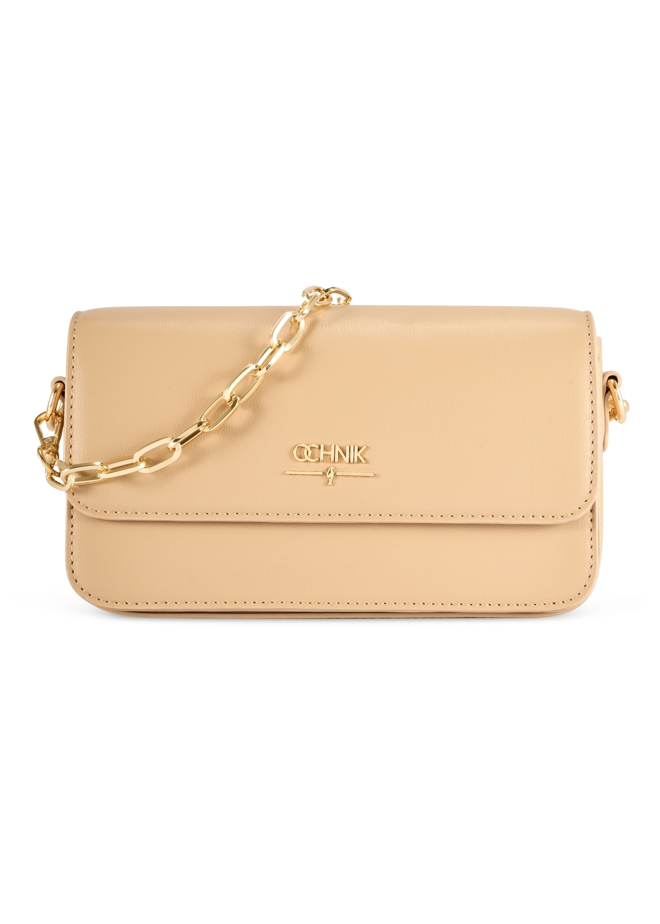 Small beige women's handbag TOREC-1171-1B(W26)