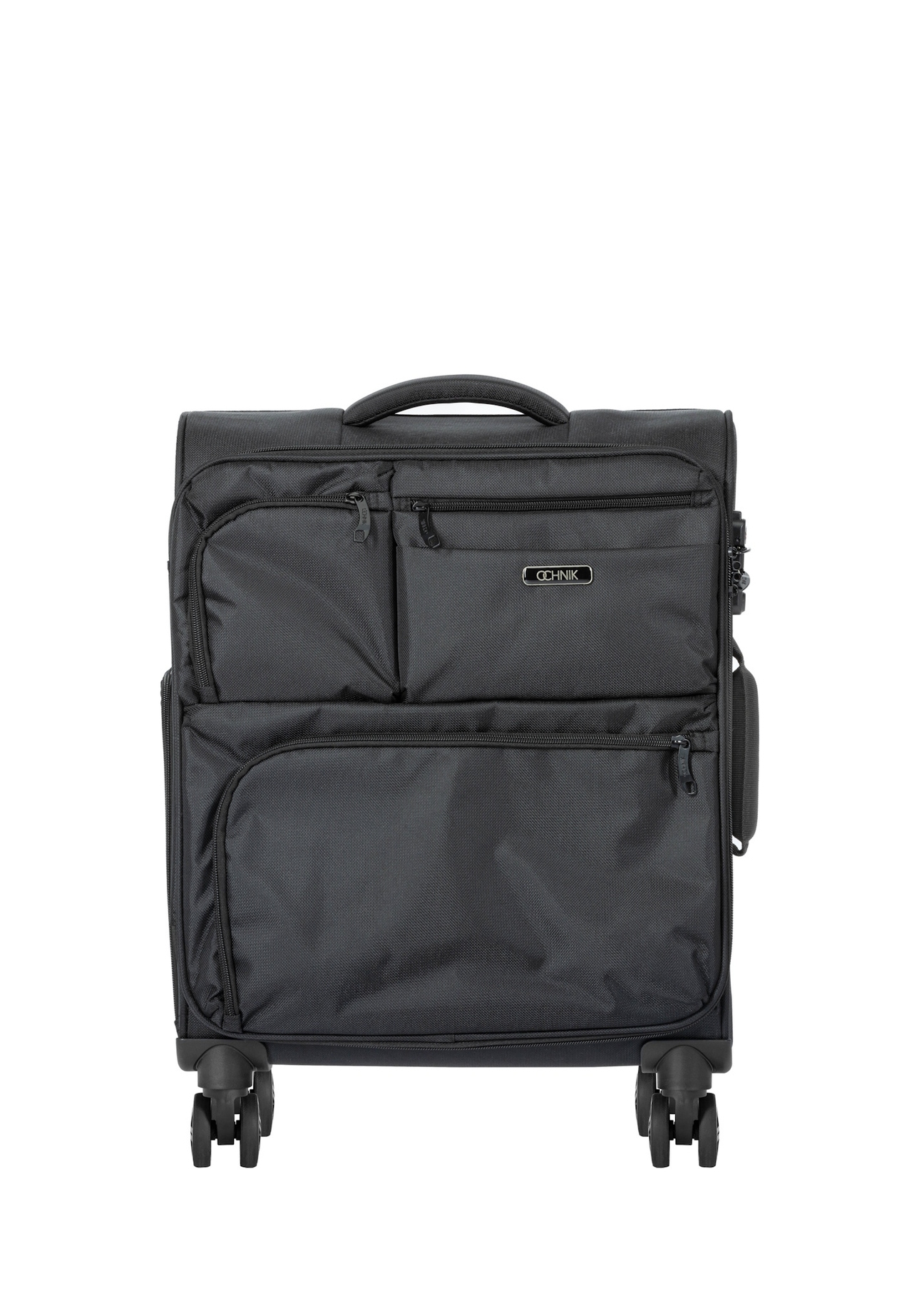 Set of 19"/24"/28" trolley suitcases WALNY-0048-99(W26), front view of the product on a white background.
