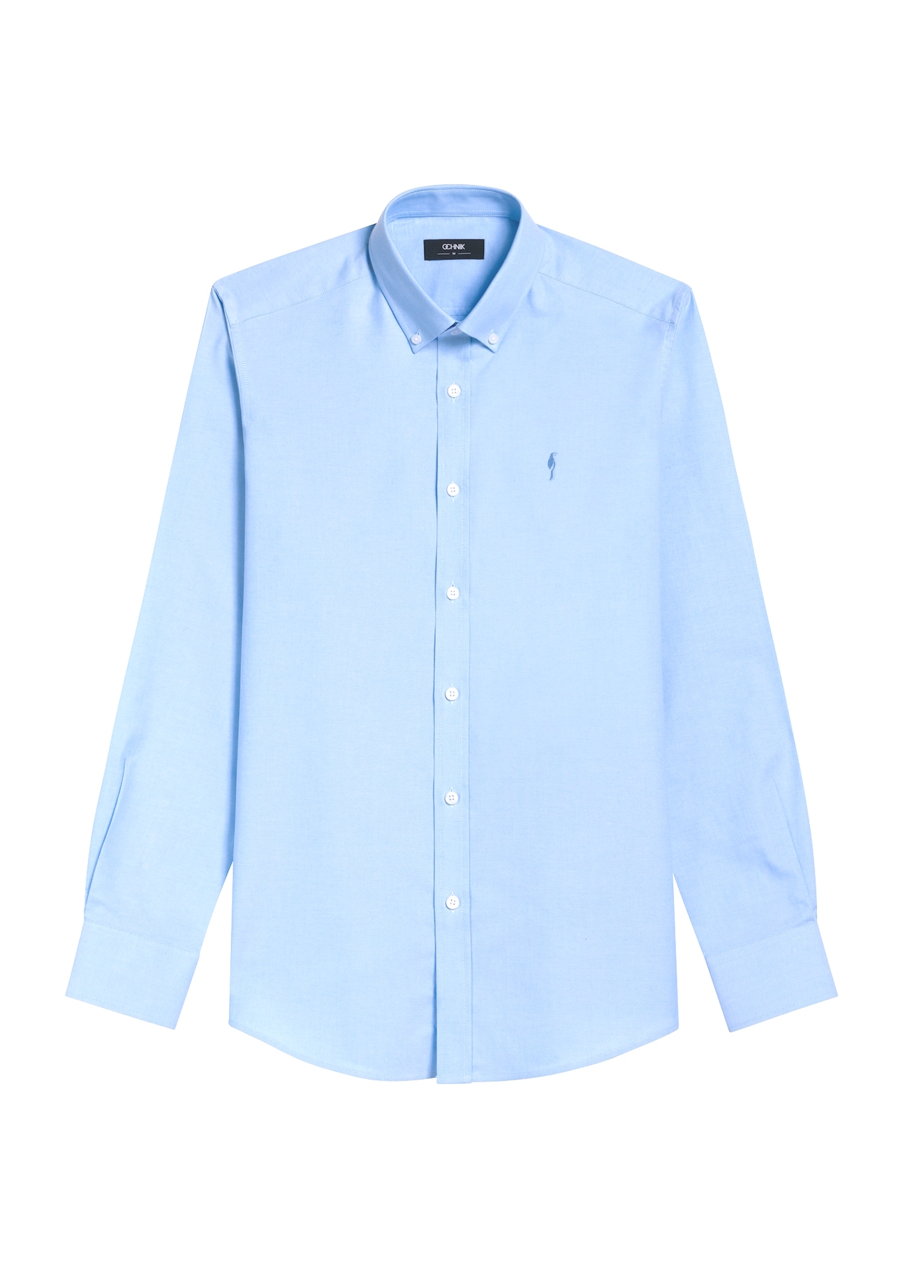 Blue men's shirt KOSMT-0350-62(Z25)