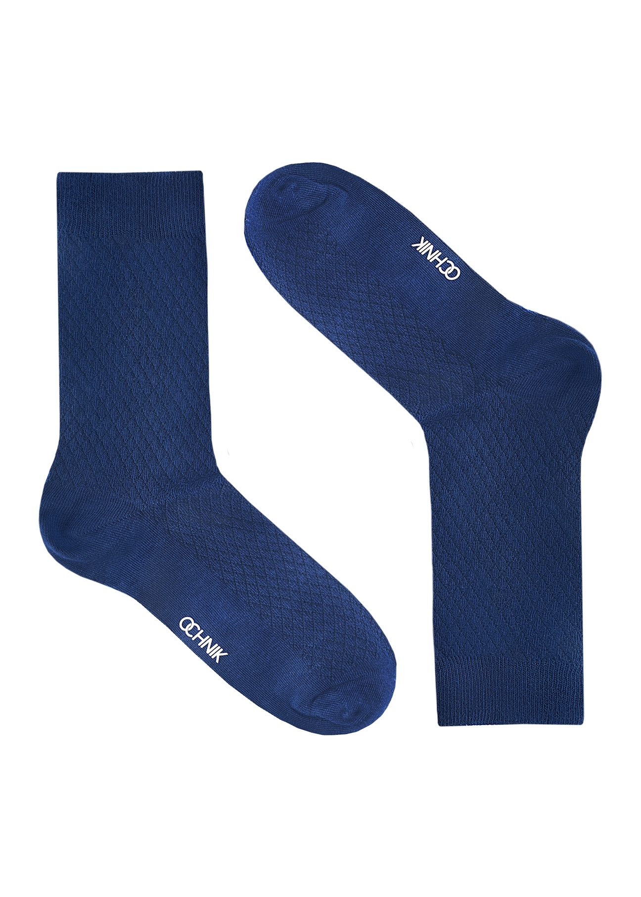 Set of men's long socks ZESMT-0058-69(Z25), view of one pair of the product on a white background.