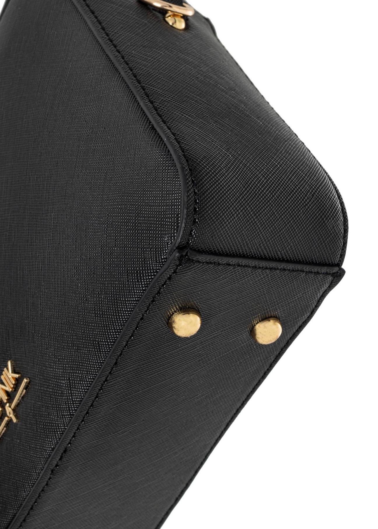 Black women's handbag TOREC-0003J-99(Z25), close-up of detail on white background.