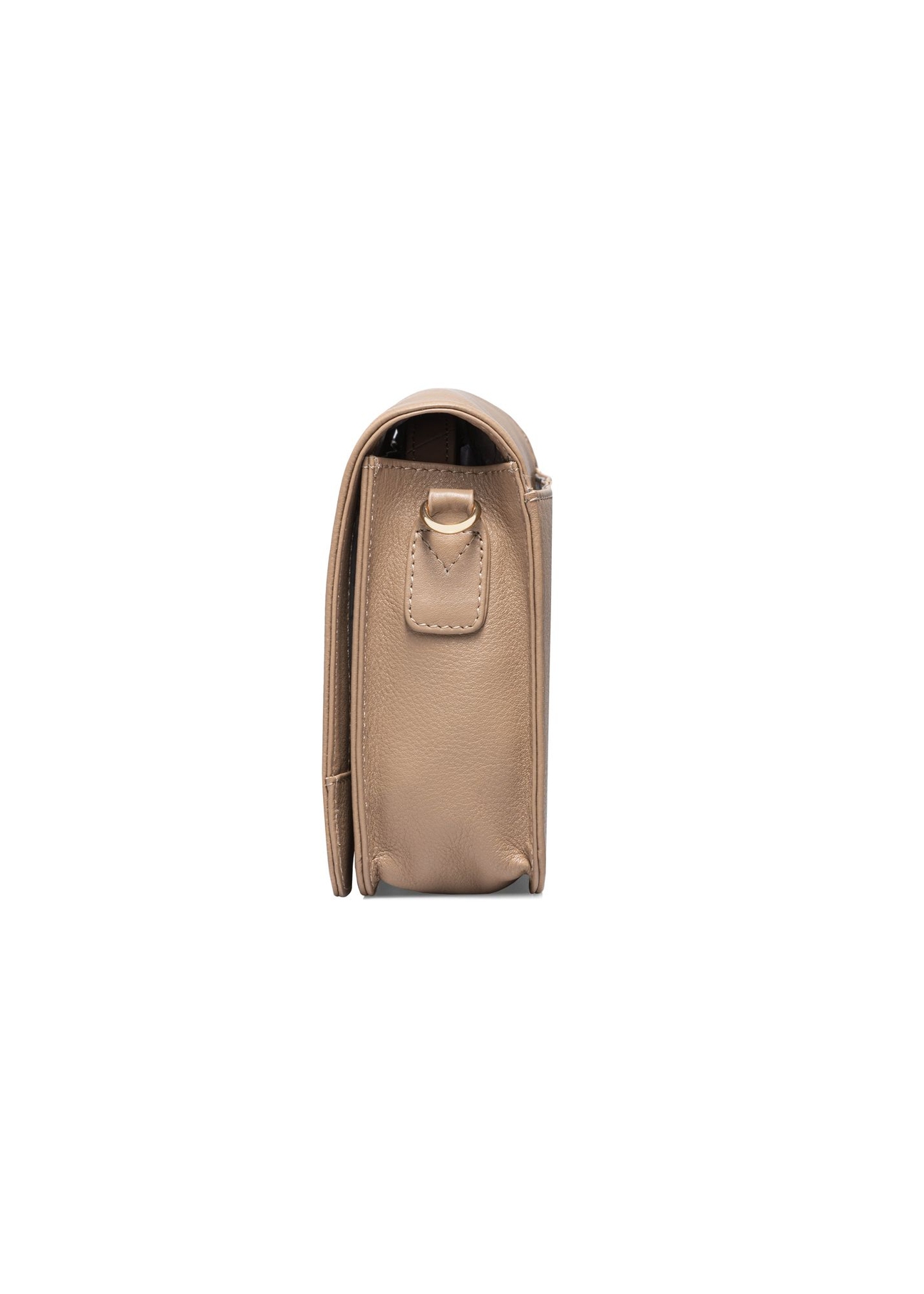 Beige small leather women's handbag TORES-1080D-81(W25)-04