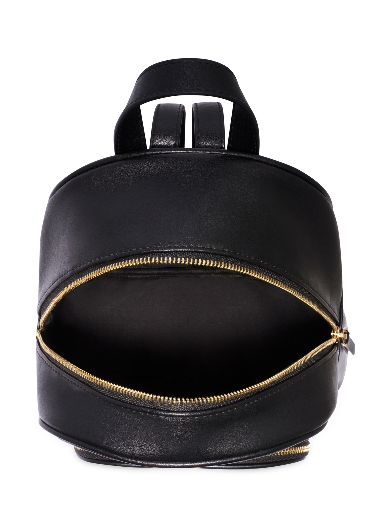 Black women's backpack TOREC-1263-9F(Z26), product view from above on a white background.