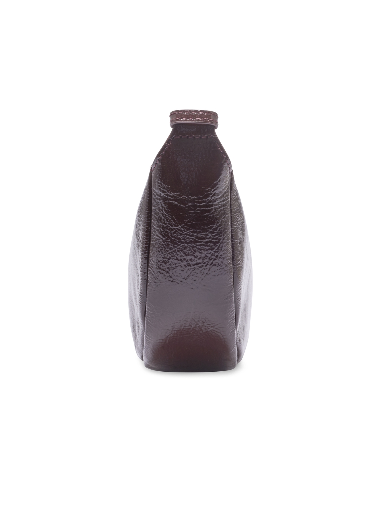 Small burgundy women's handbag TORES-1374-4D(Z26) - side view of the product, on a white background.