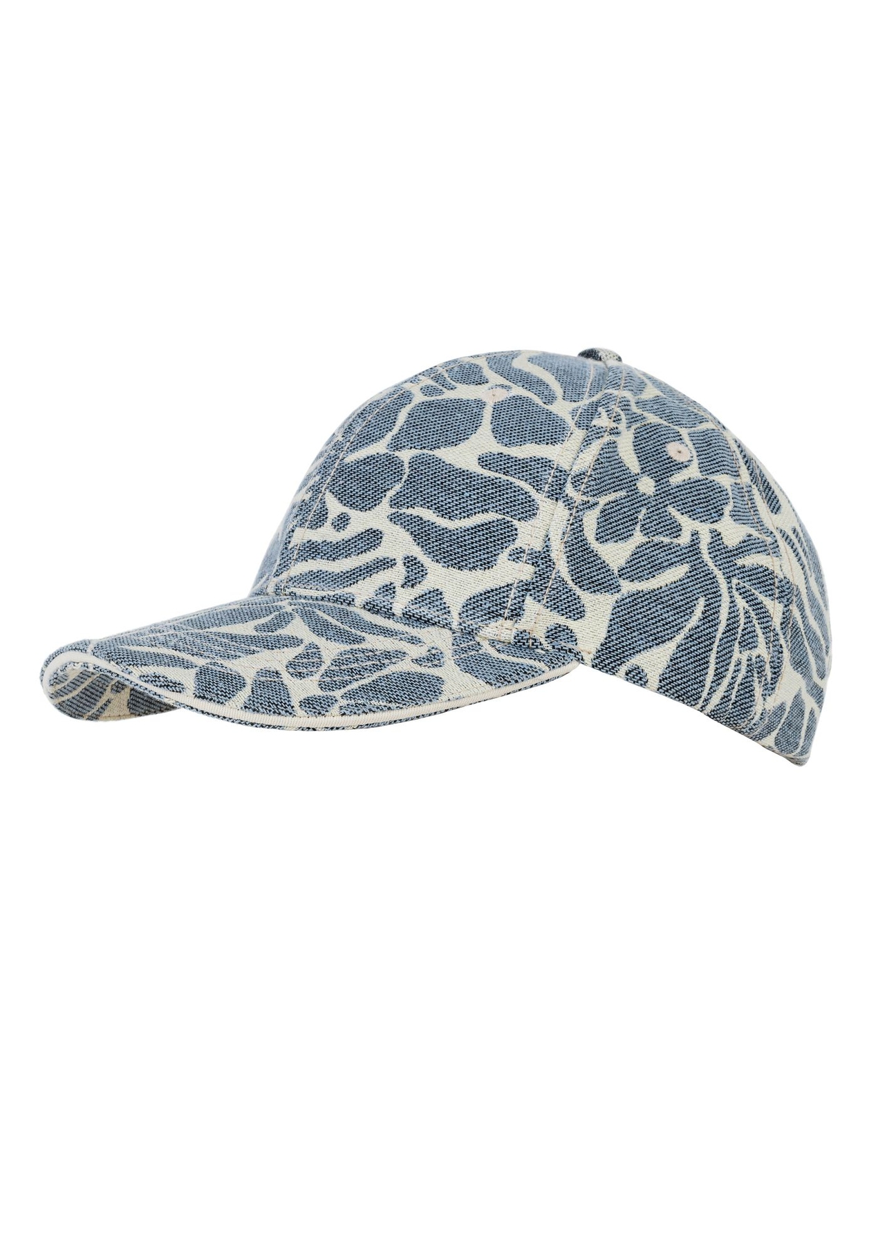 Blue and cream baseball cap CZALT-0009-61(W24)-01