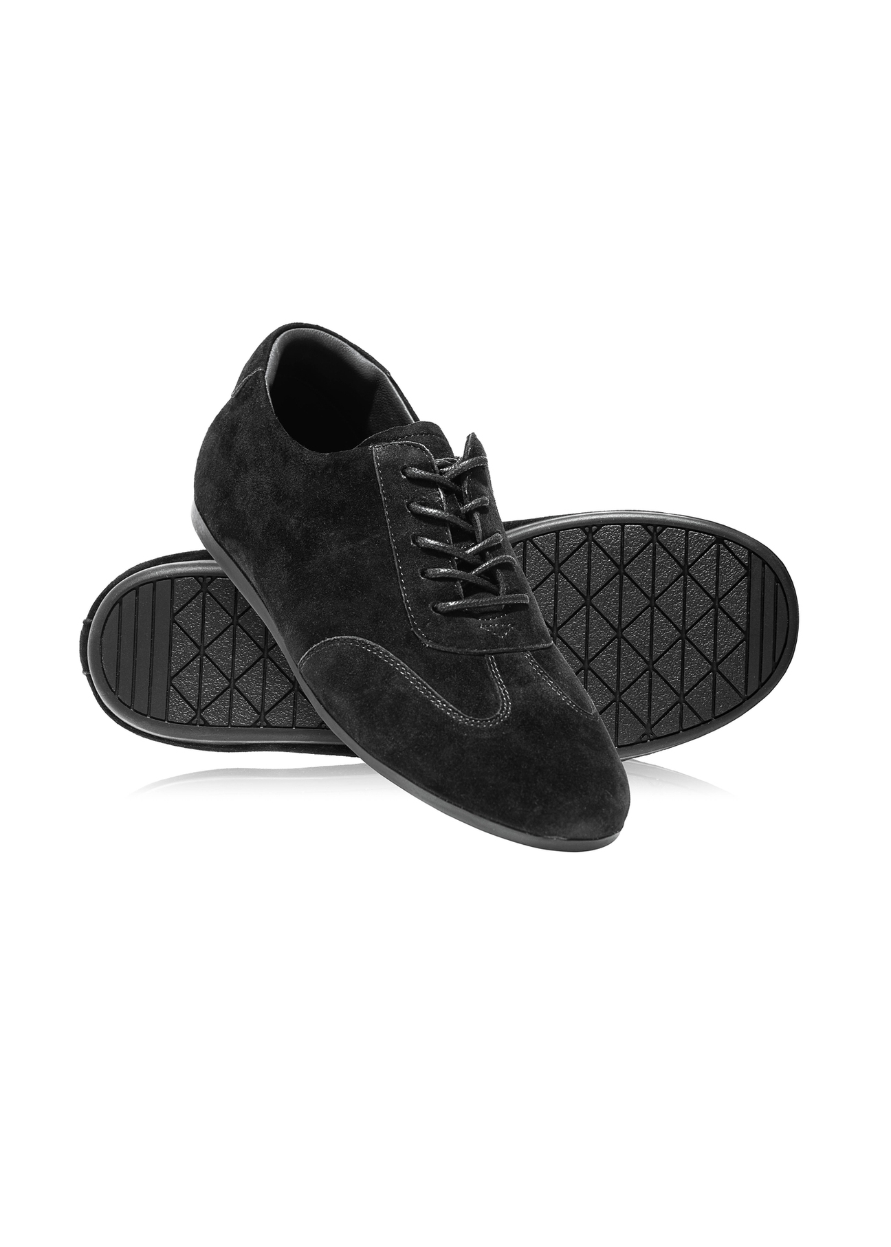 Women's leather shoes in black BUTYD-1215-99(Z25)