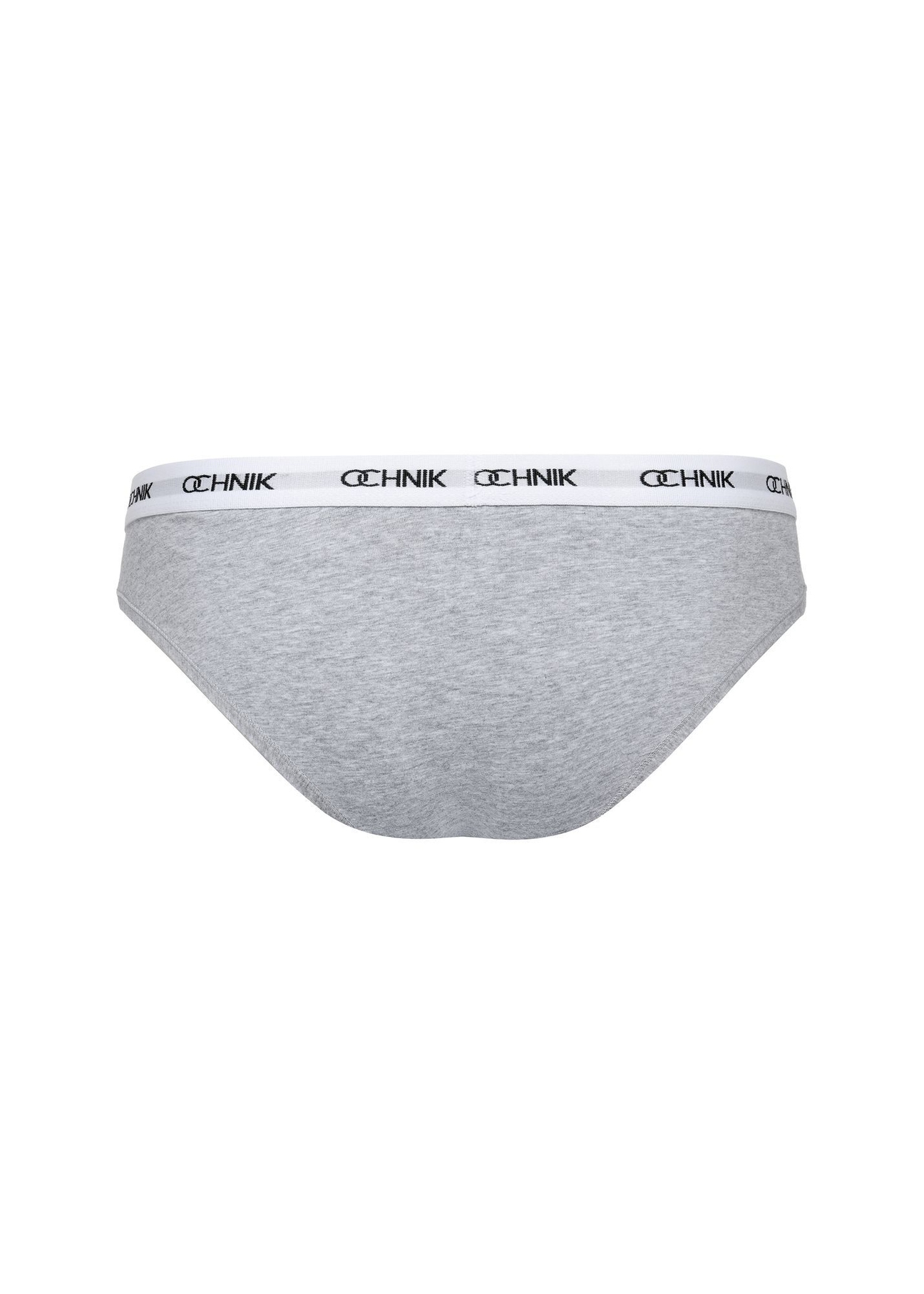 Set of women's panties in three colors ZESDS-0003-00(KS), back view of the product on a white background.