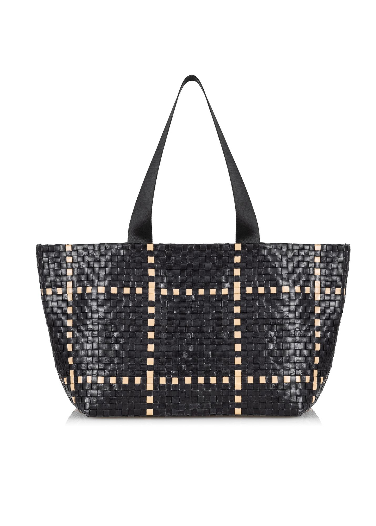 Women's leather shopper bag TORES-0920-99(W23)-04