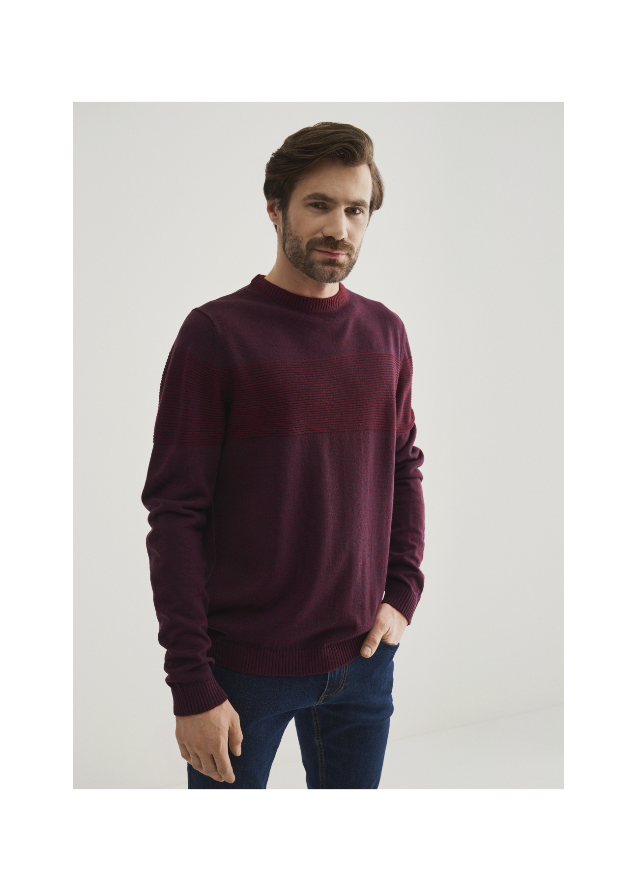 Men's Sweater SWEMT-0111-49(W22)-01