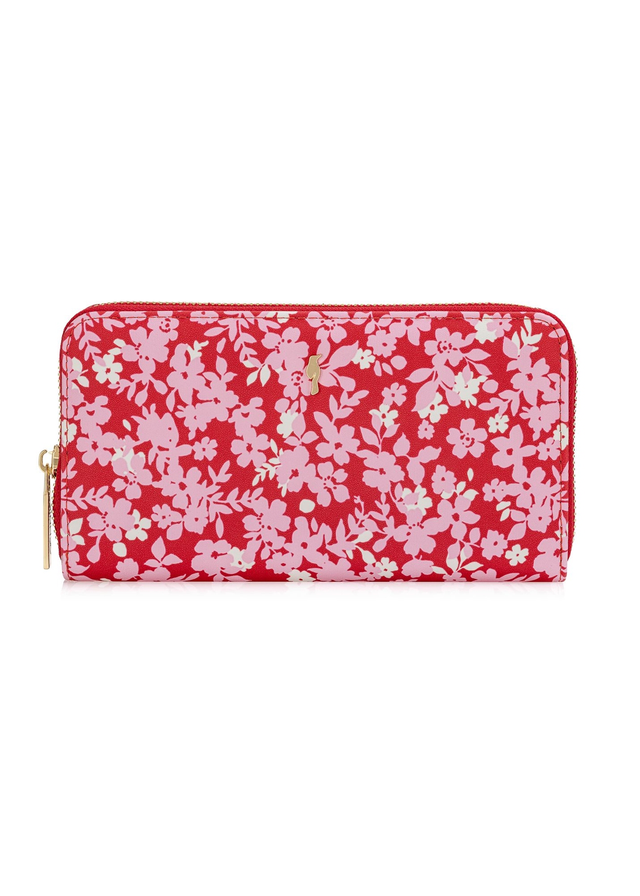 Large women's wallet in floral pattern POREC-0372-15(W24)-01