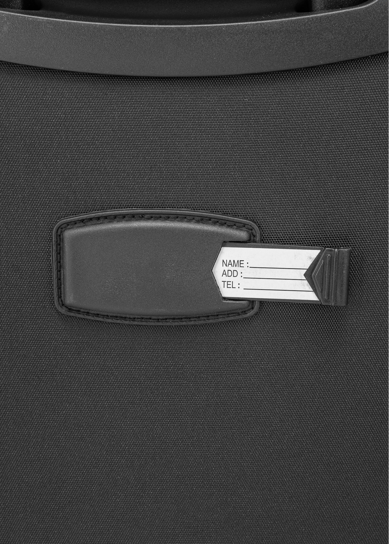 Set of suitcases on wheels 19"/24"/28" WALNY-0042-99(W25), close-up of the product detail on white background.