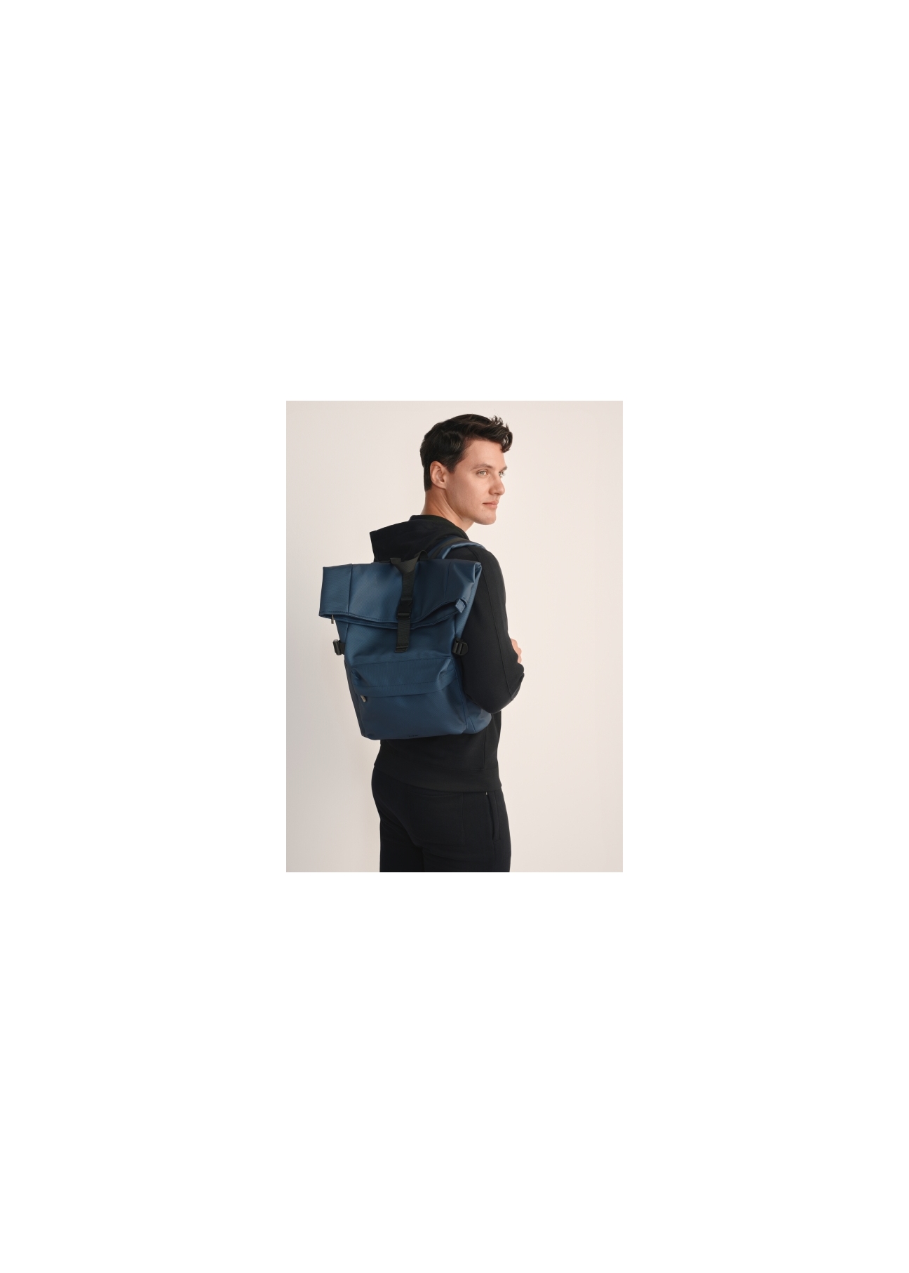Navy large backpack PLCMN-0015-69(Z25)