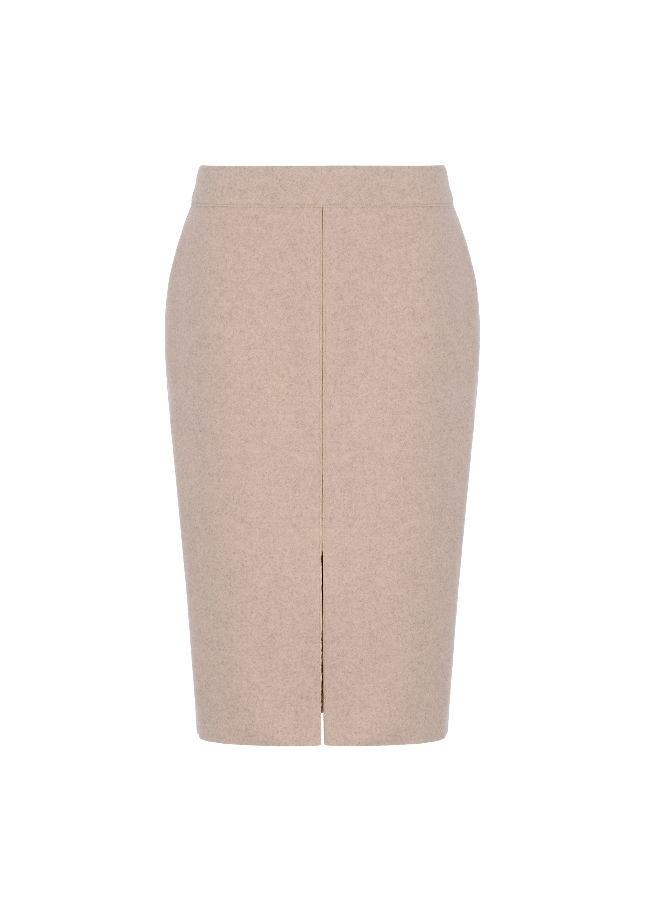 Beige pencil skirt SPCDT-0037-81(Z20)-03