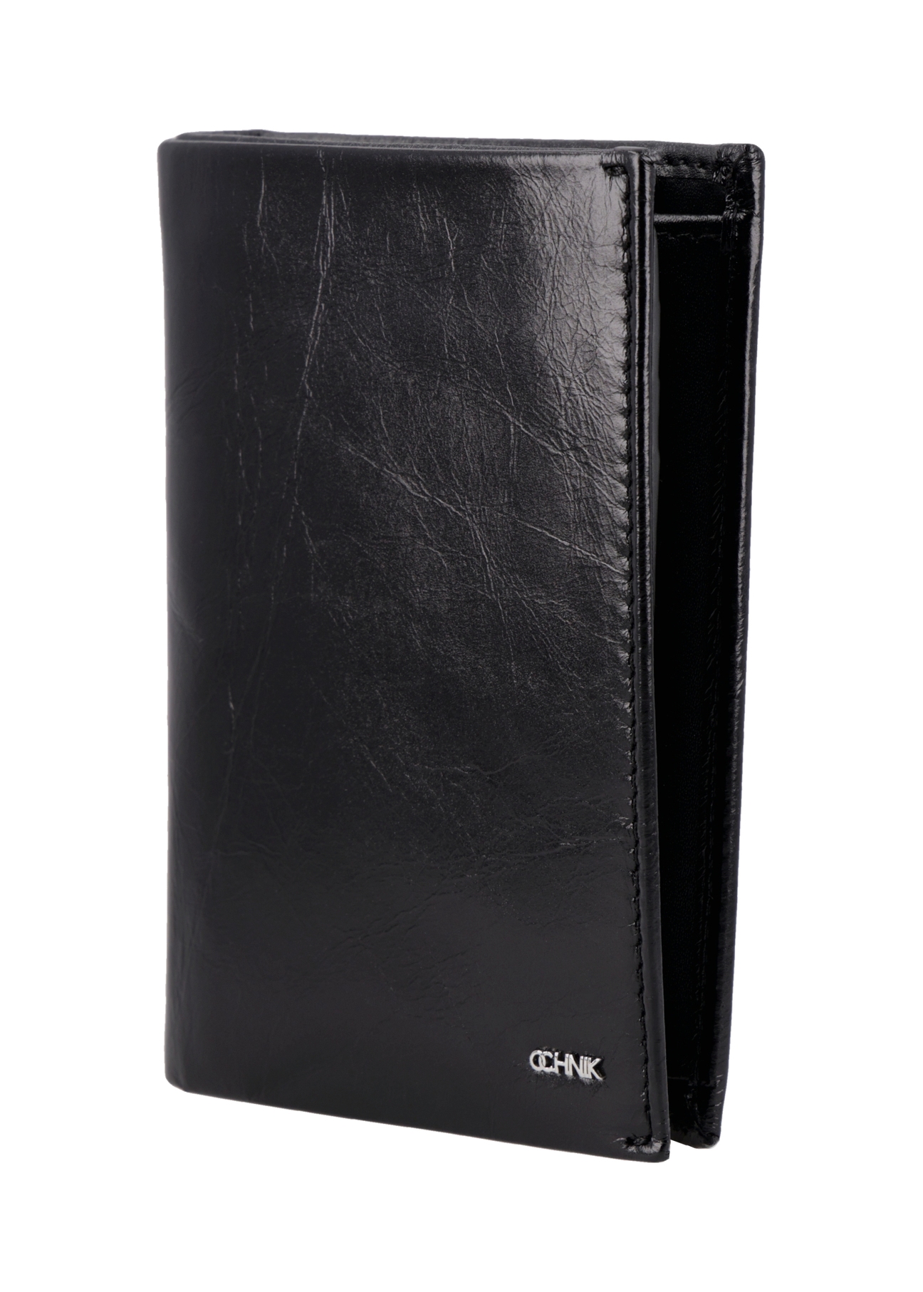 Black leather men's wallet PORMS-0737-99(Z26)