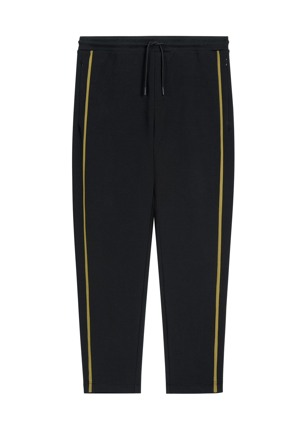 Black men's sweatpants SPOMT-0127-99(Z26), front product view on white background.