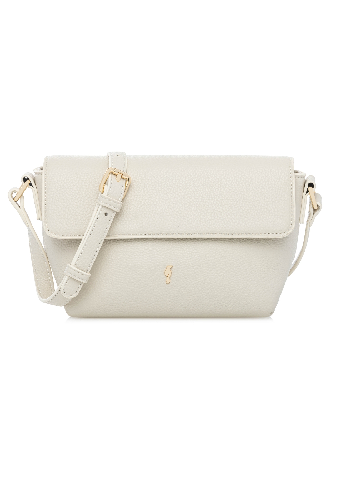 Cream small women's shoulder bag TOREC-0916-0B(W26)
