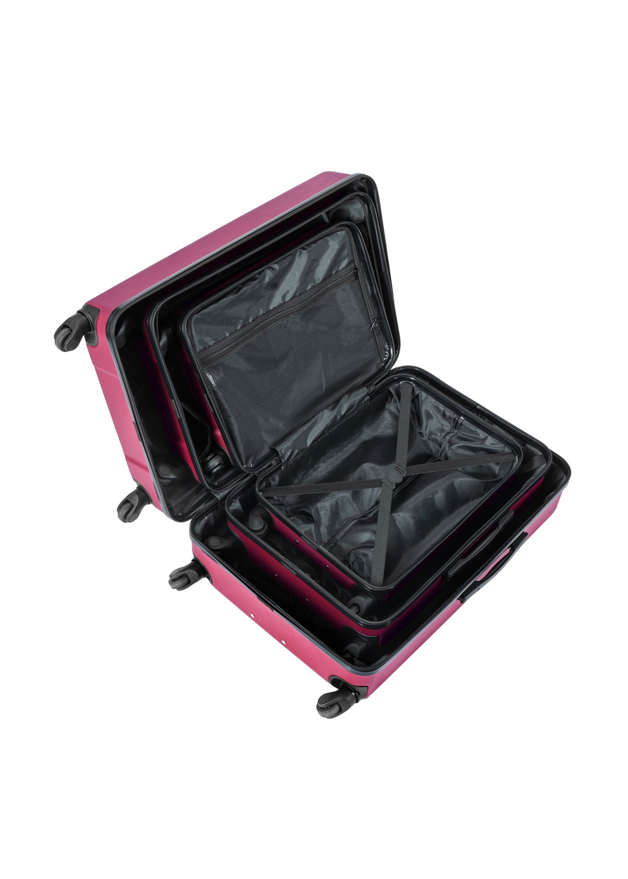 Set of suitcases on wheels 19"/24"/29" WALAB-0082-4B(W26)