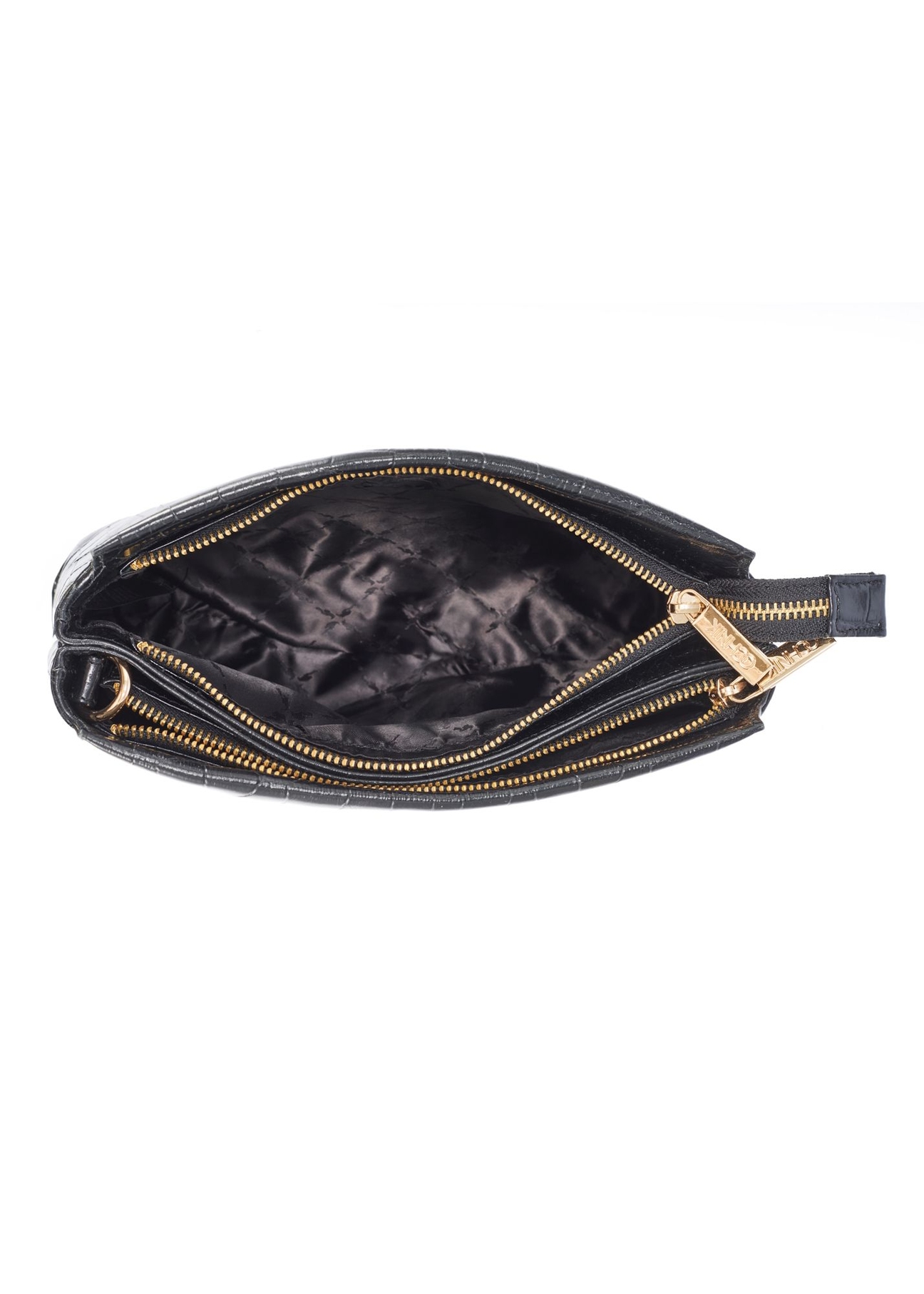 Black croco women's handbag TORES-1159-9G(Z26)