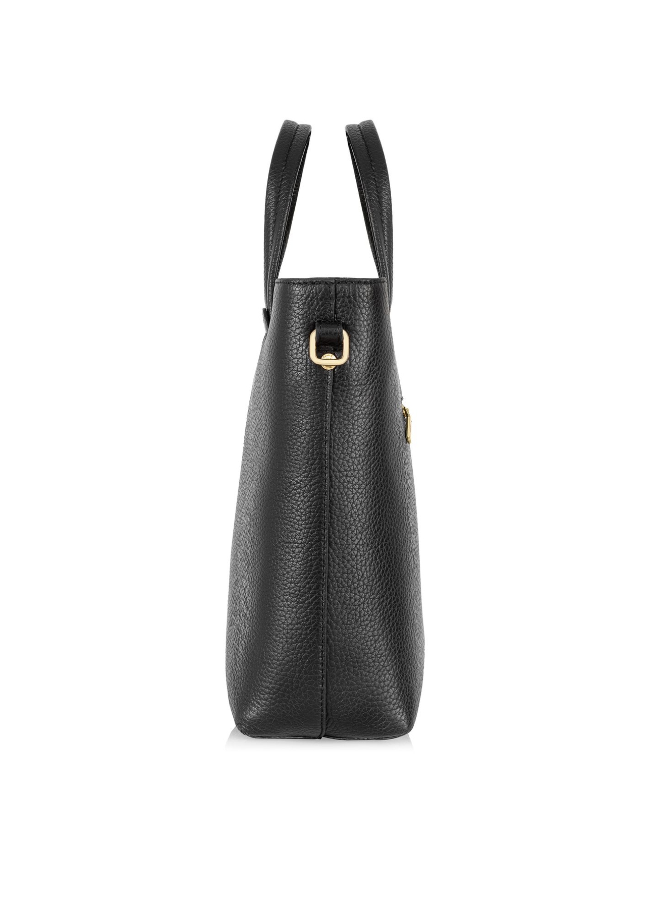 Black leather handbag for women TORES-0728B-99(W24)-03