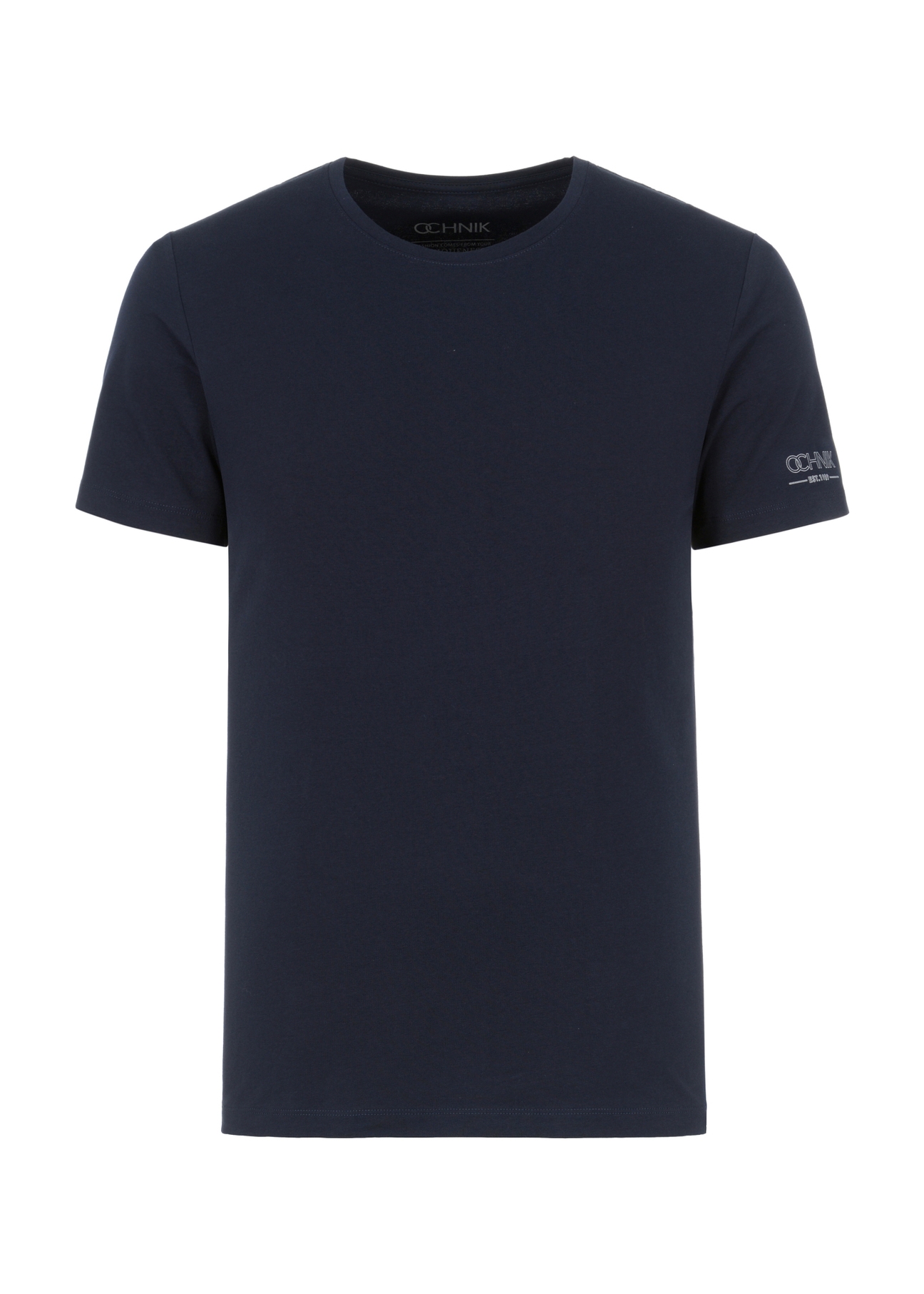 Men's basic T-shirt set ZESMT-0040-00(KS), front product view on white background.