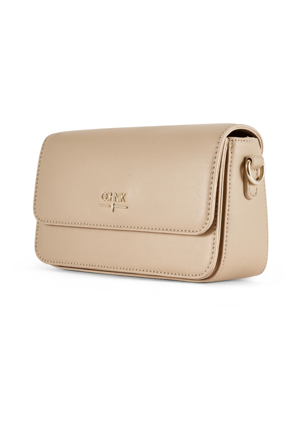 Small beige women's handbag TOREC-1171-1B(W26)