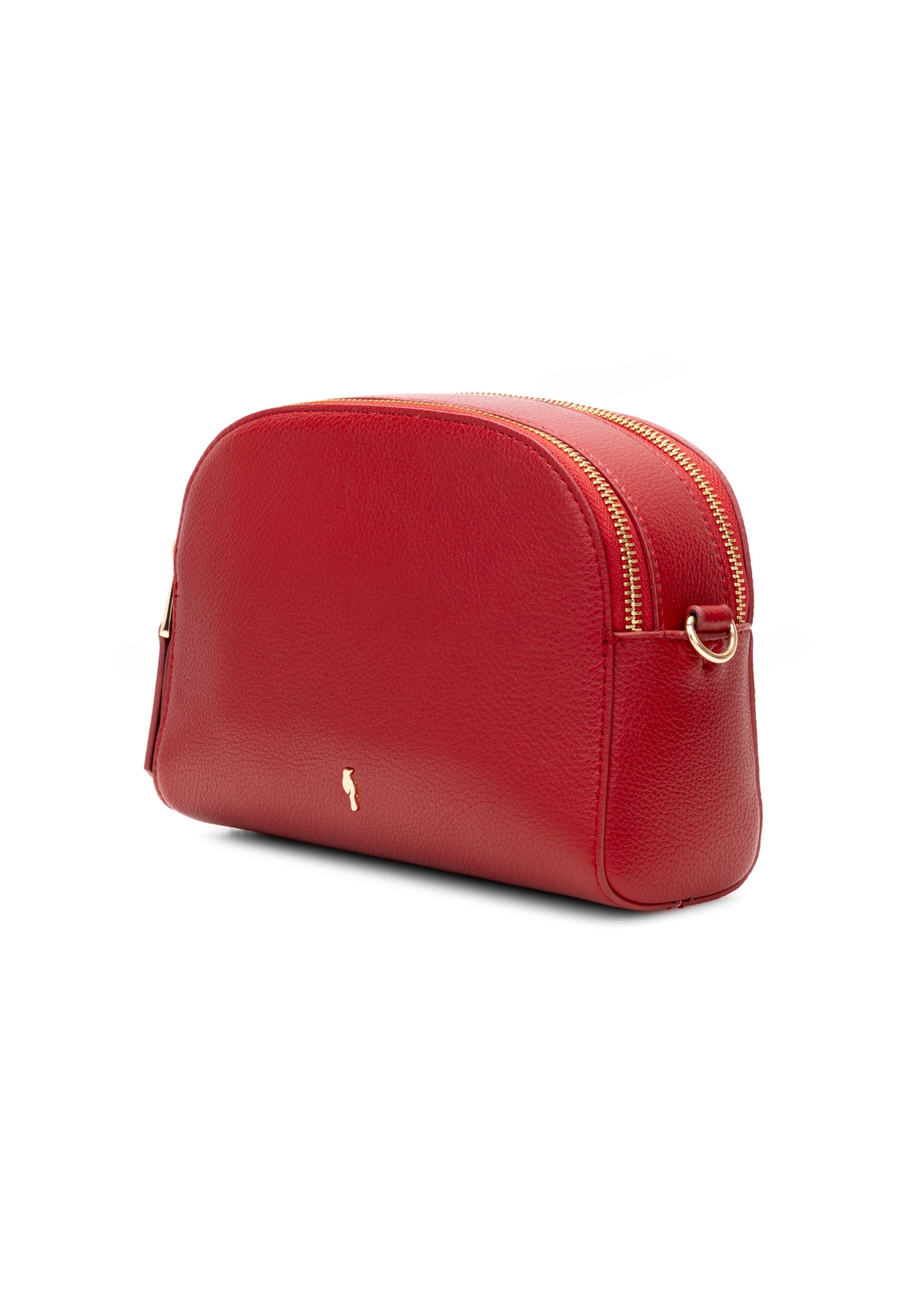 Small red women's handbag TOREC-0036E-42(Z25), diagonal product view on white background.
