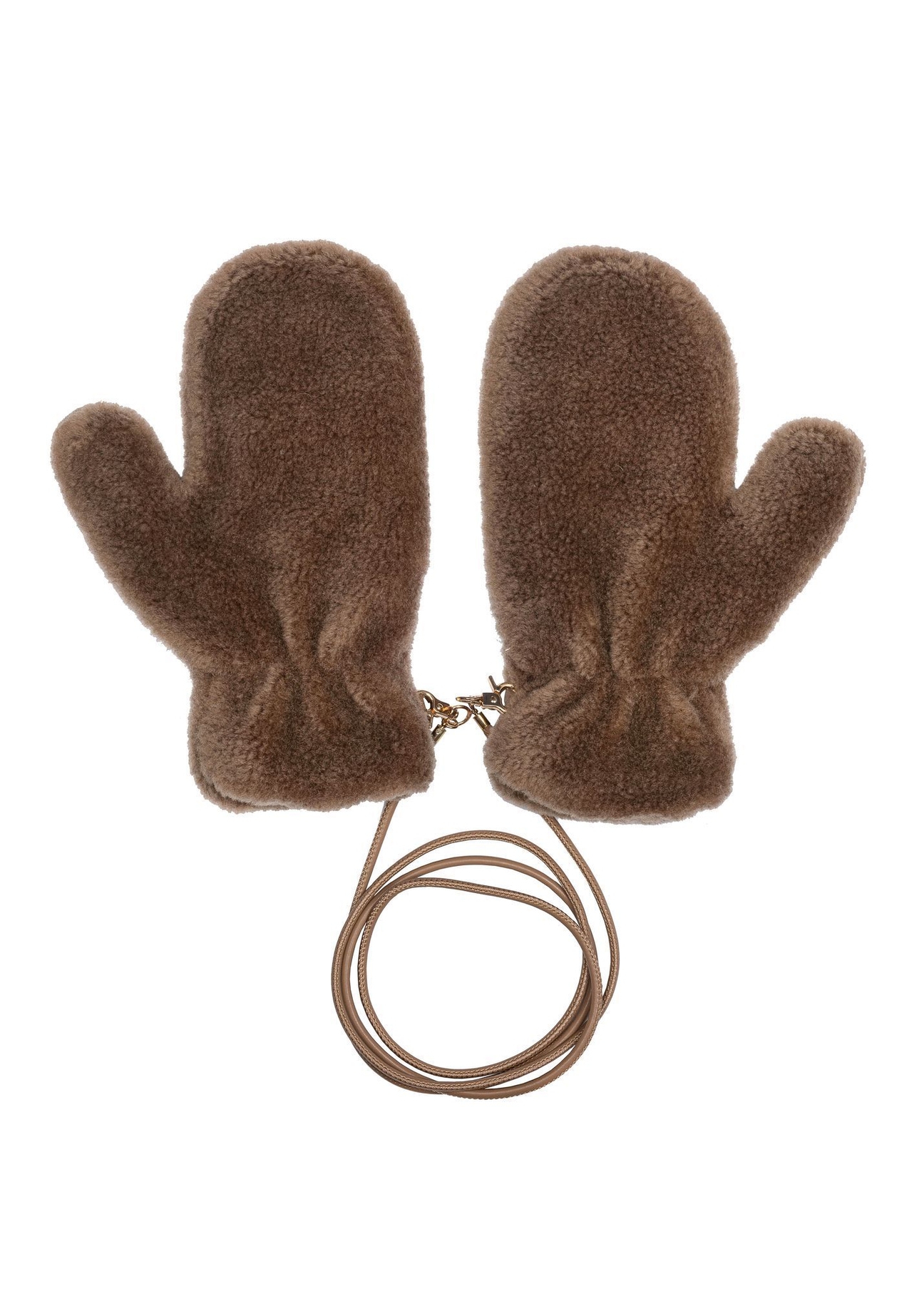 Women's woolen gloves REKDF-0004 B-24(OF 25) - top view of the product on a white background.