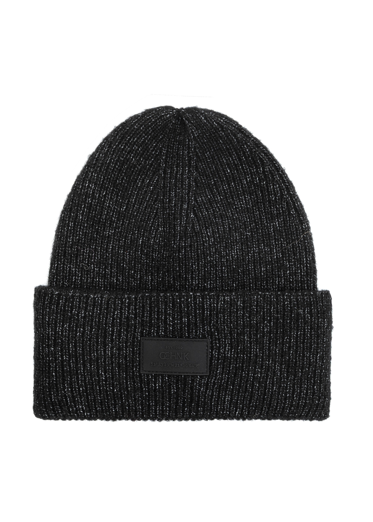 Navy blue men's cap CZAMT-0070A-69(Z25), front product view on white background.