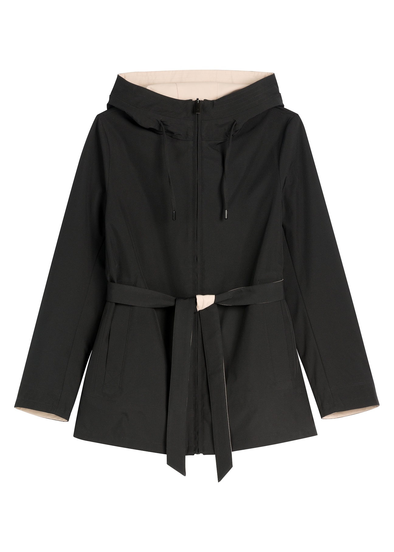 Women's reversible transitional jacket KURDT-0655-9J(W26) - front product view, on white background.