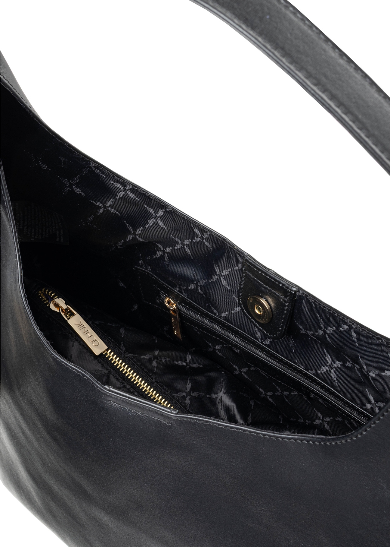 Women's leather shoulder bag TORES-1333-99(Z26), product view inside on a light background.