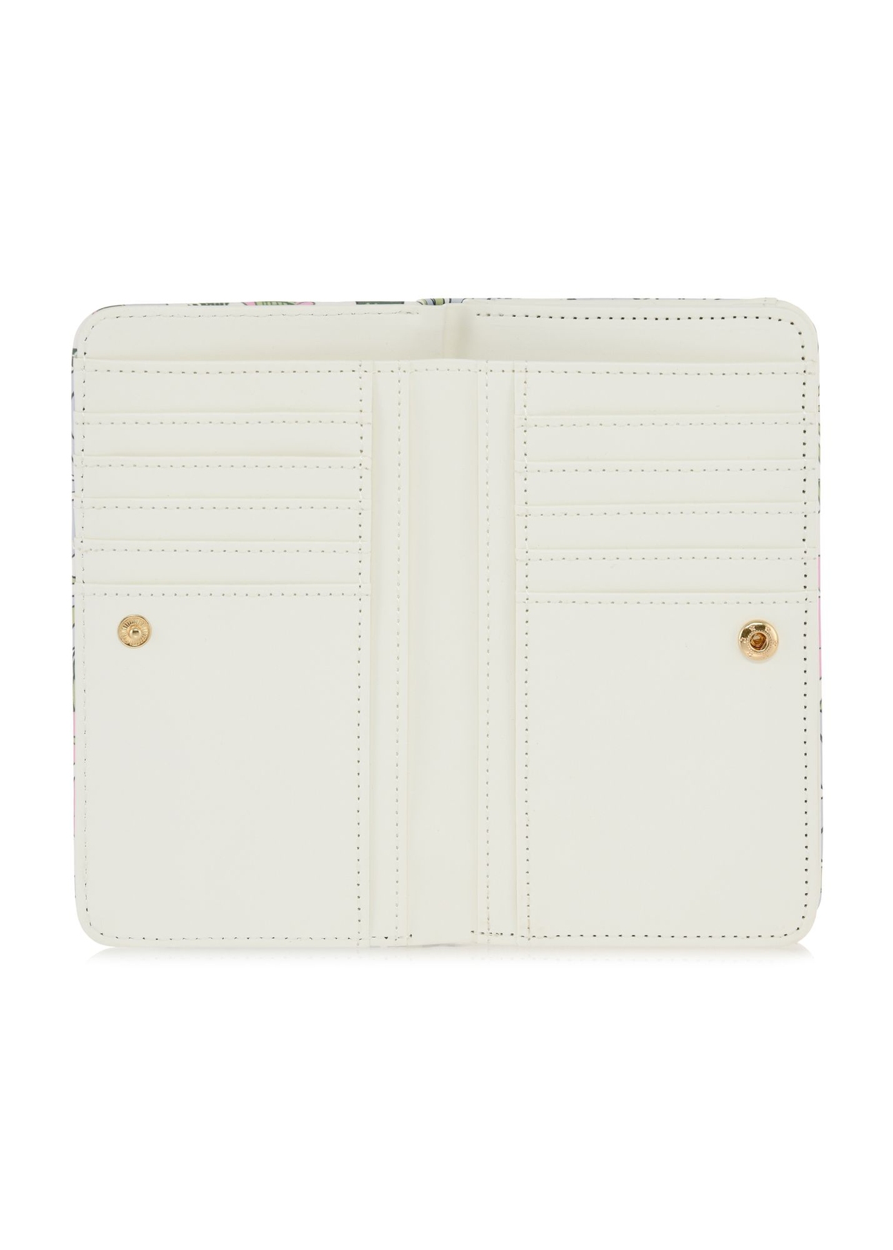 Women's wallet with floral pattern POREC-0373-15(W24)-04