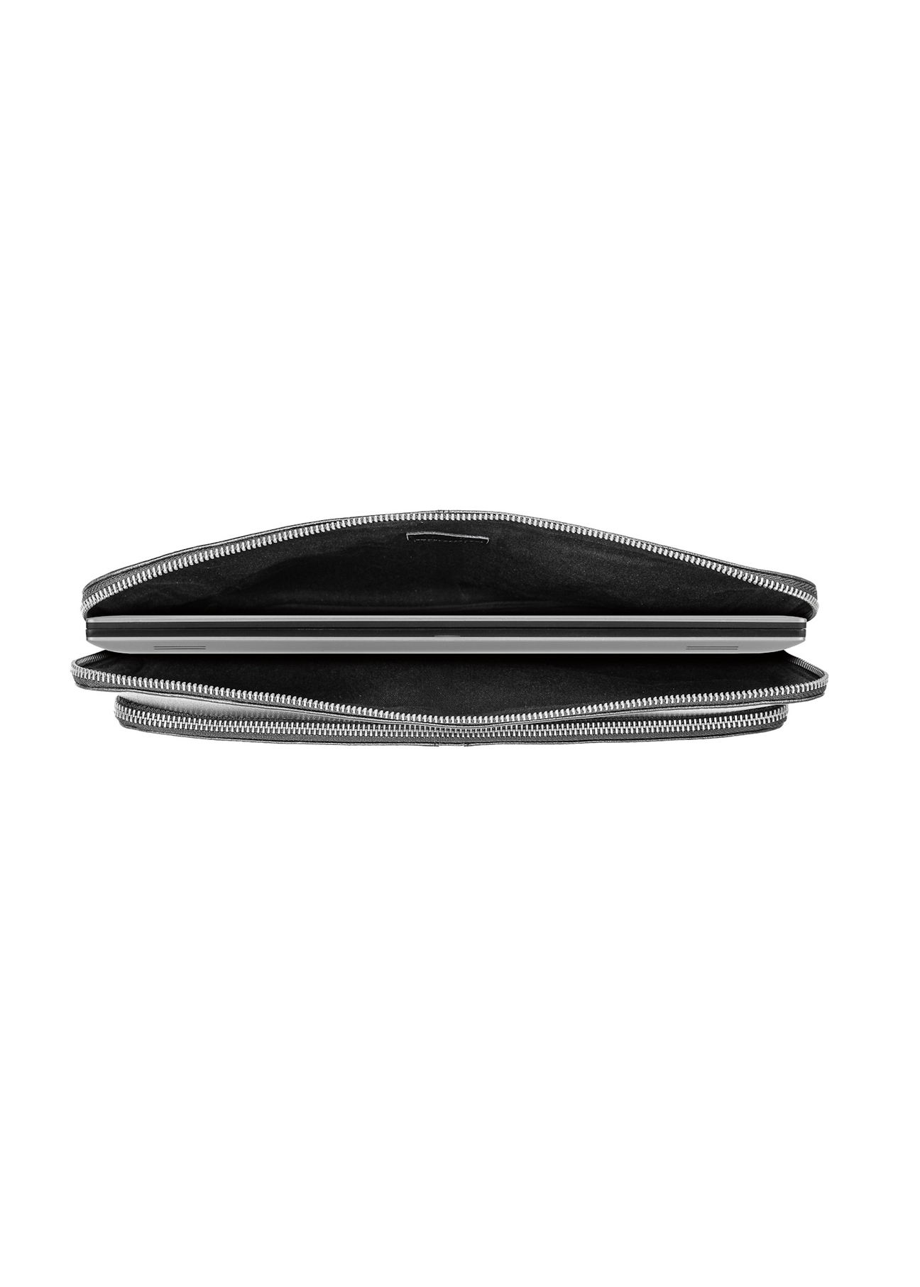 Black leather laptop briefcase TORMS-0455-99(W25)