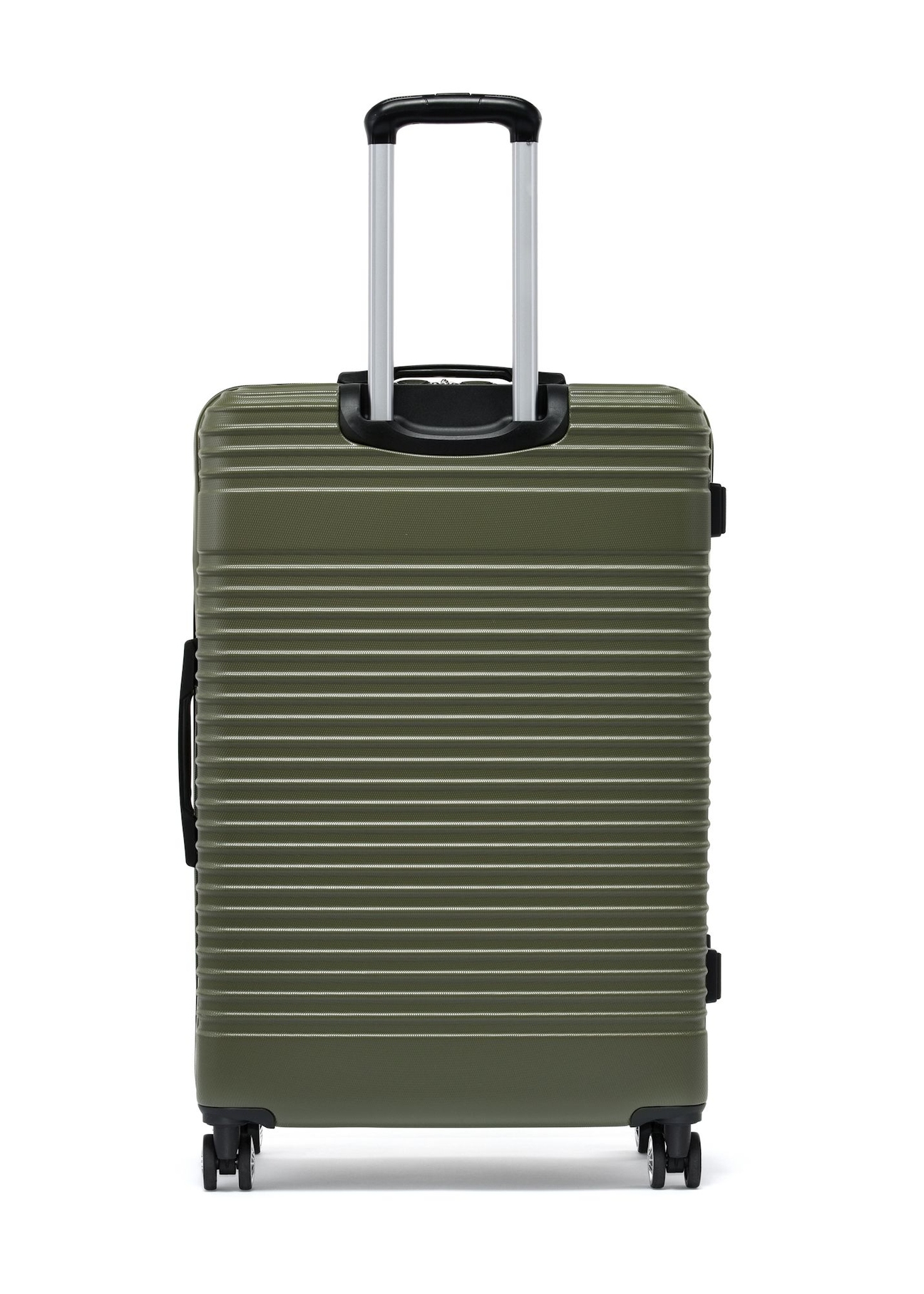 Set of 19''/24''/28'' trolley suitcases WALAB-0040-8D(W26), back view of the product on a white background.