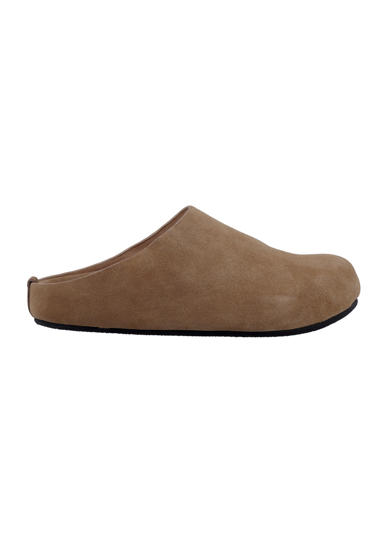 Women's cool beige slippers BUTYD-1322-1K(Z26), side view of the product on a white background.