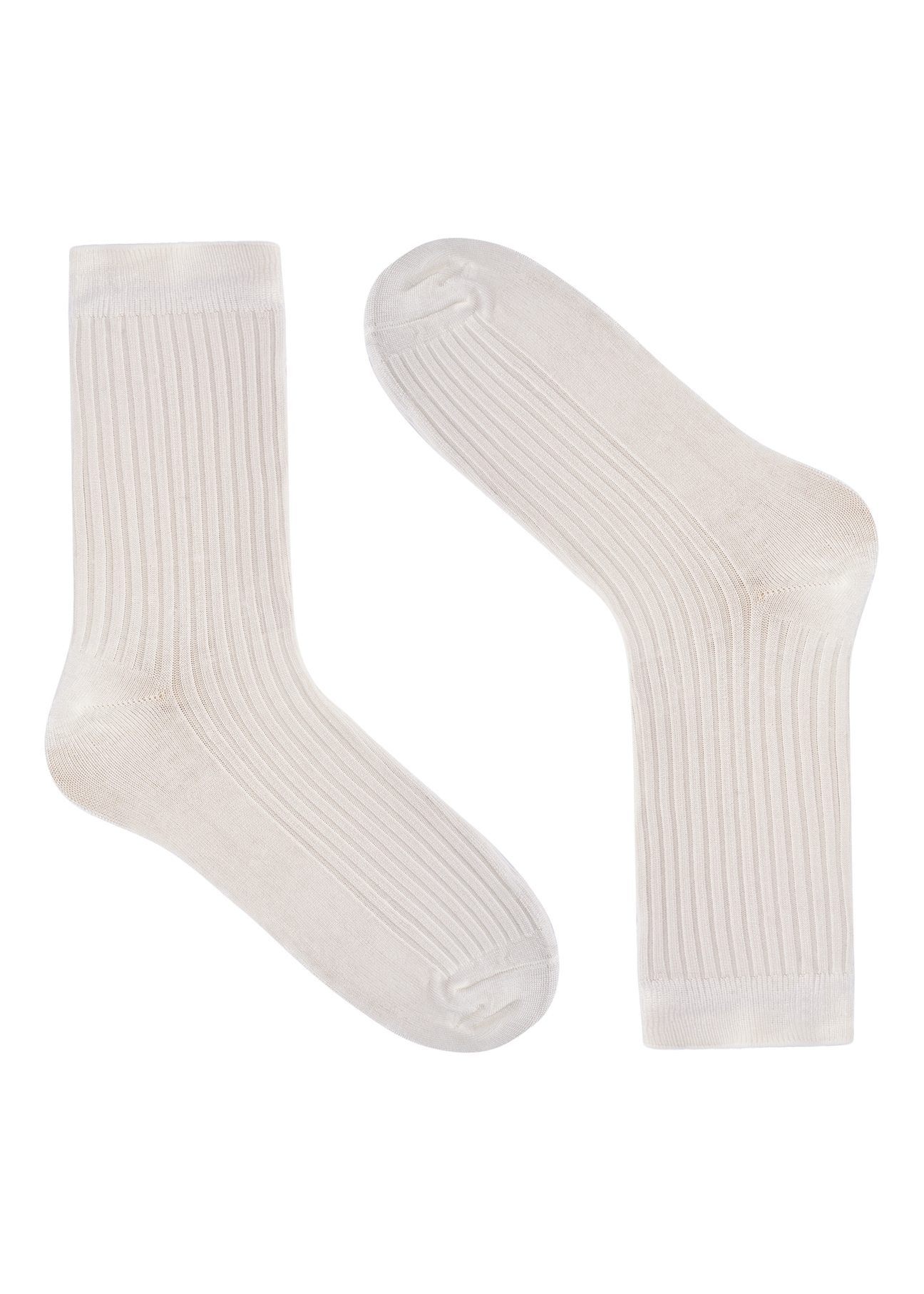 Set of women's long socks ZESDT-0047-00(Z26), front view of one pair of product on a white background.