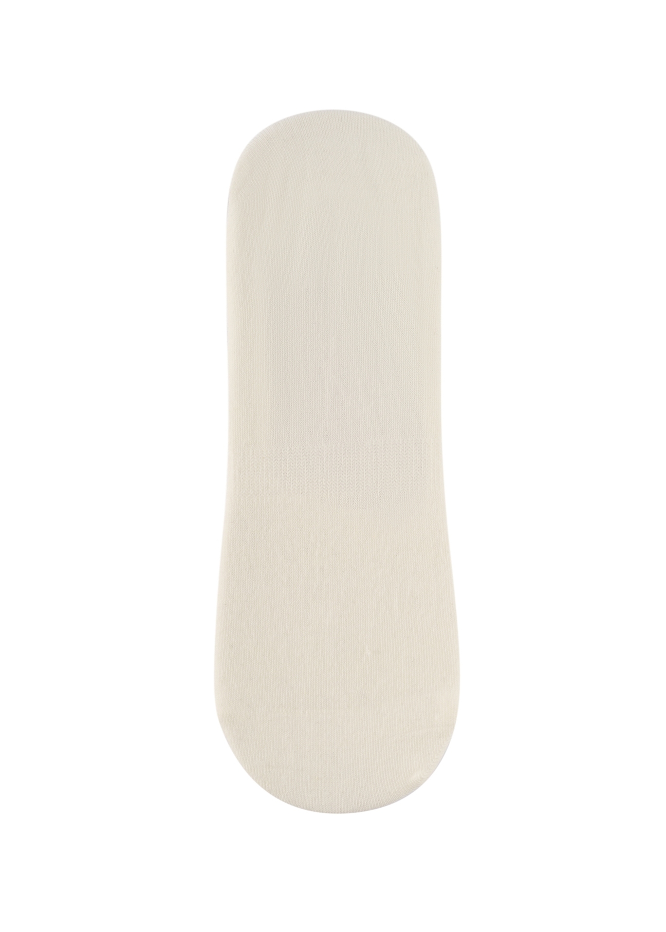 Cream men's socks SKAMT-0150B-0B(W26), back view of the product on a white background.