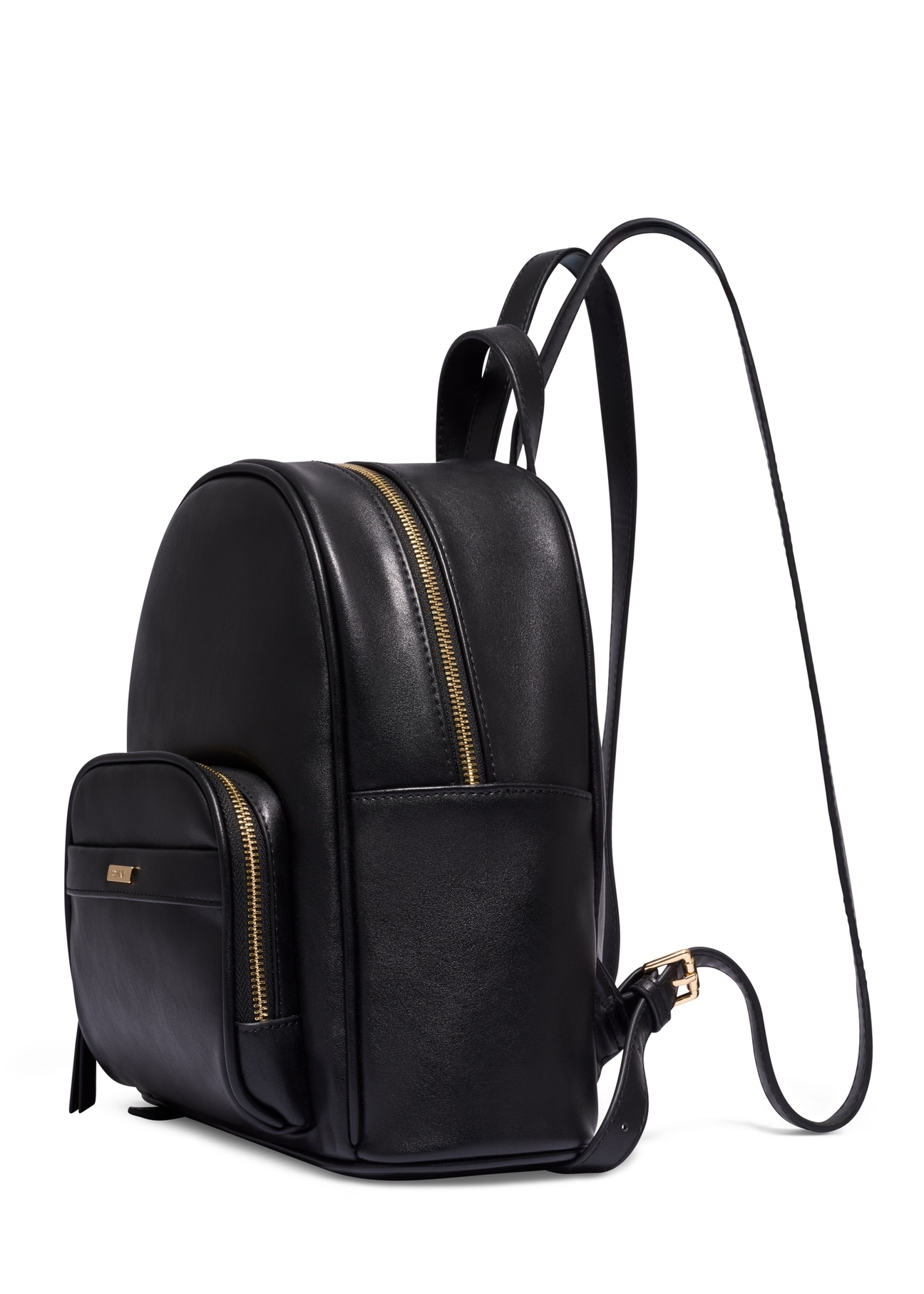 Black women's backpack TOREC-1263-9F(Z26), diagonal product view on white background.