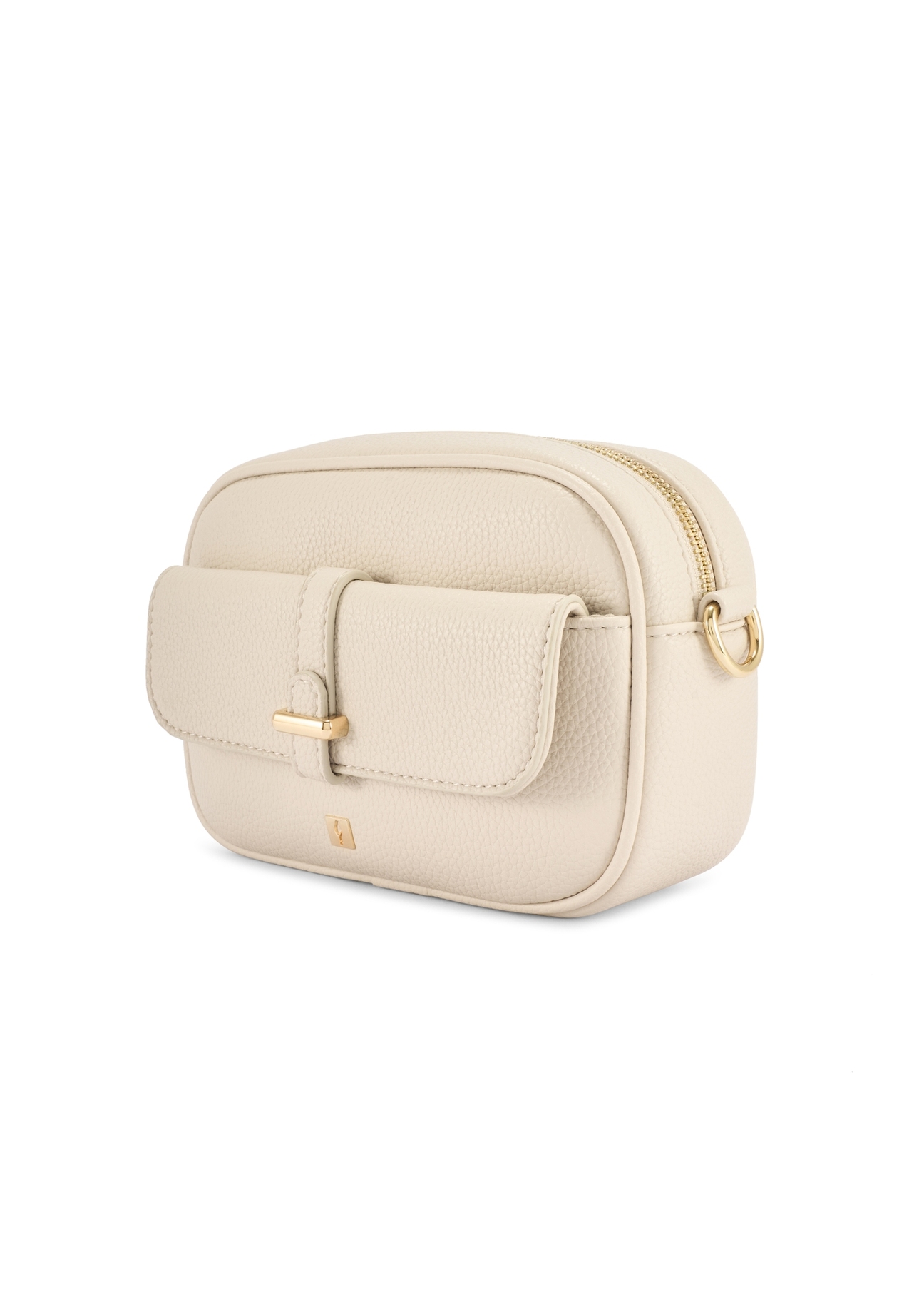 Small cream women's handbag TOREC-1174-0B(W26)