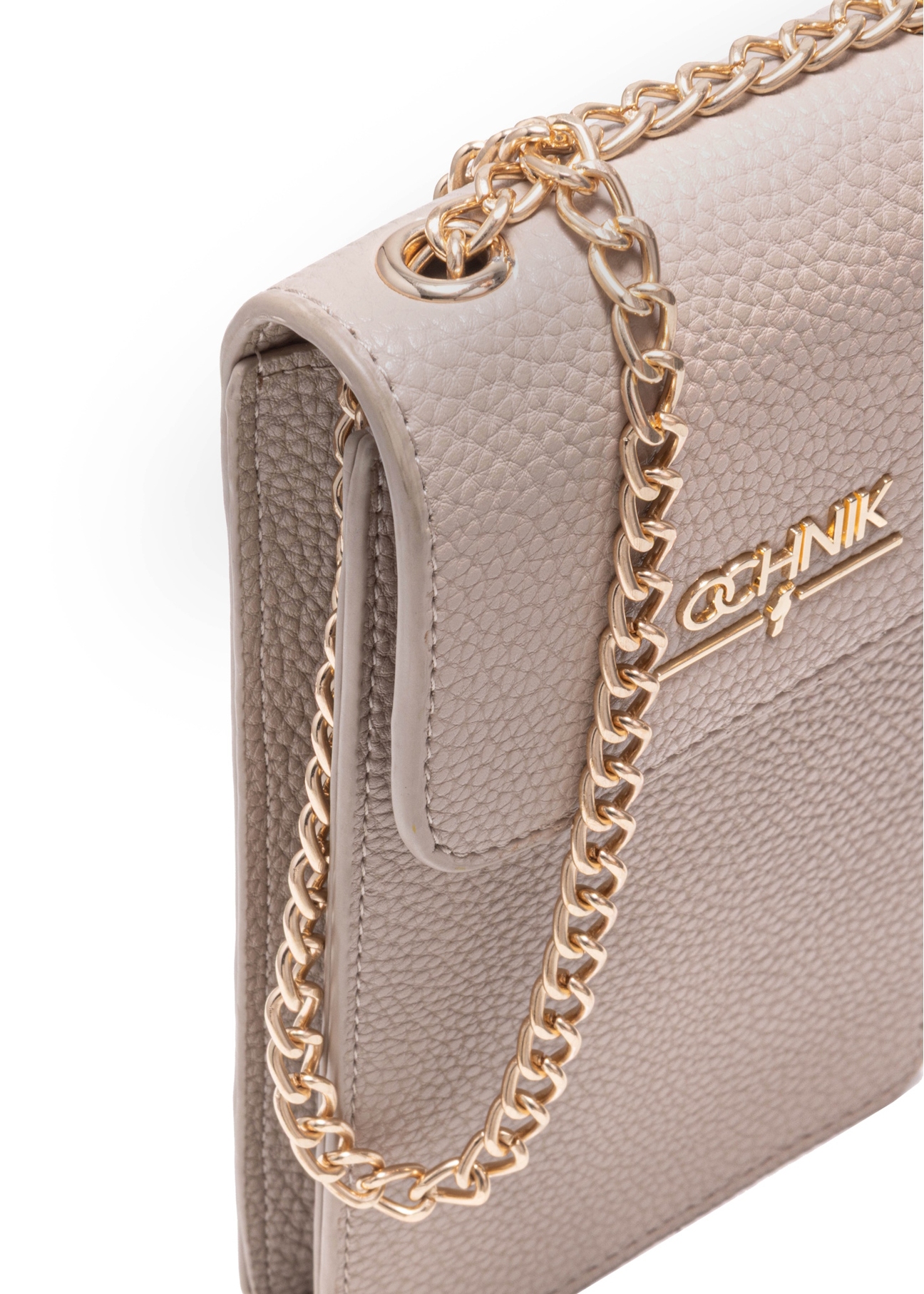 Beige women's pouch TOREC-1112-80(Z25), close-up of the product detail on a white background.