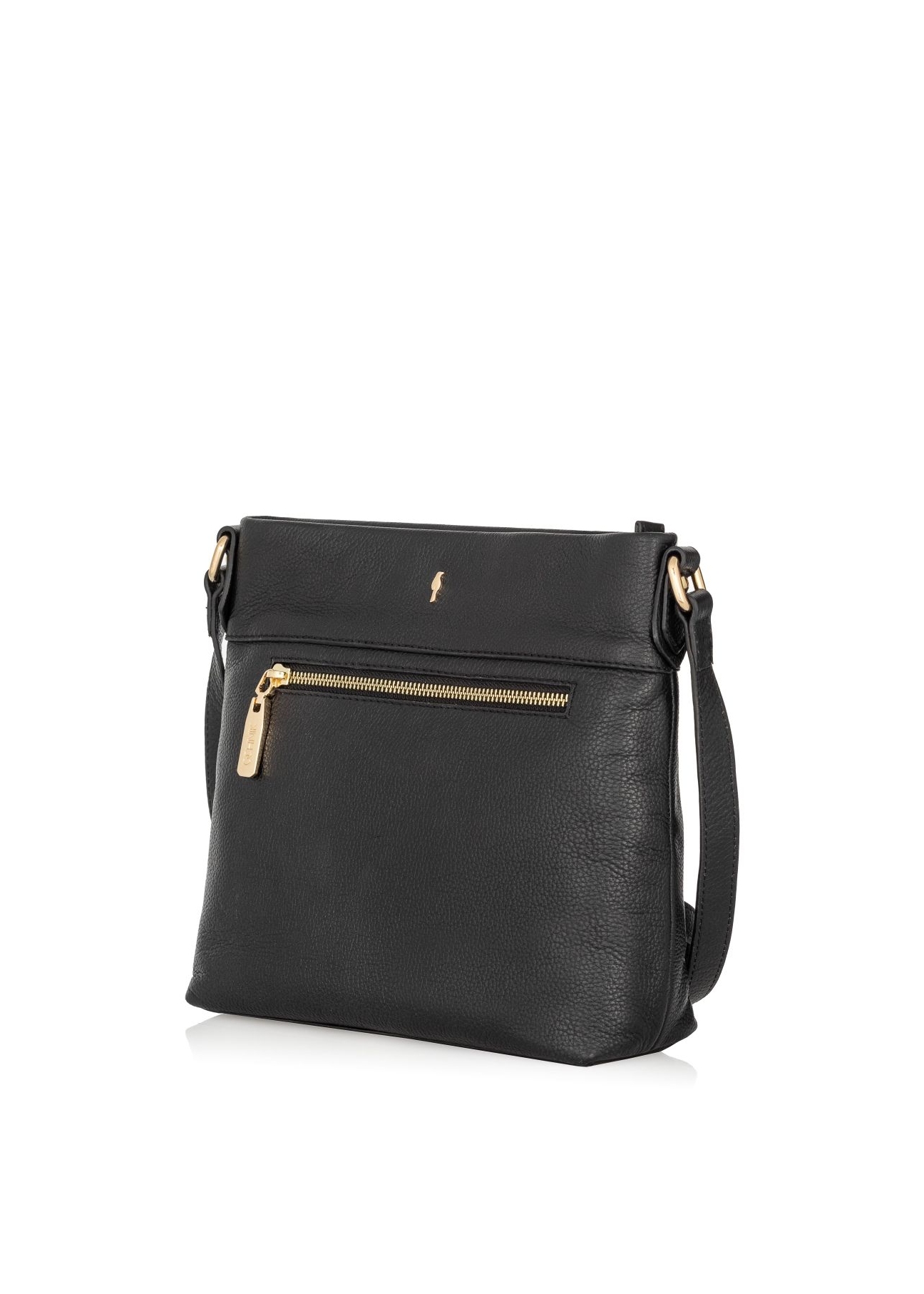 Black leather handbag for women TORES-0820A-99(Z23)-02