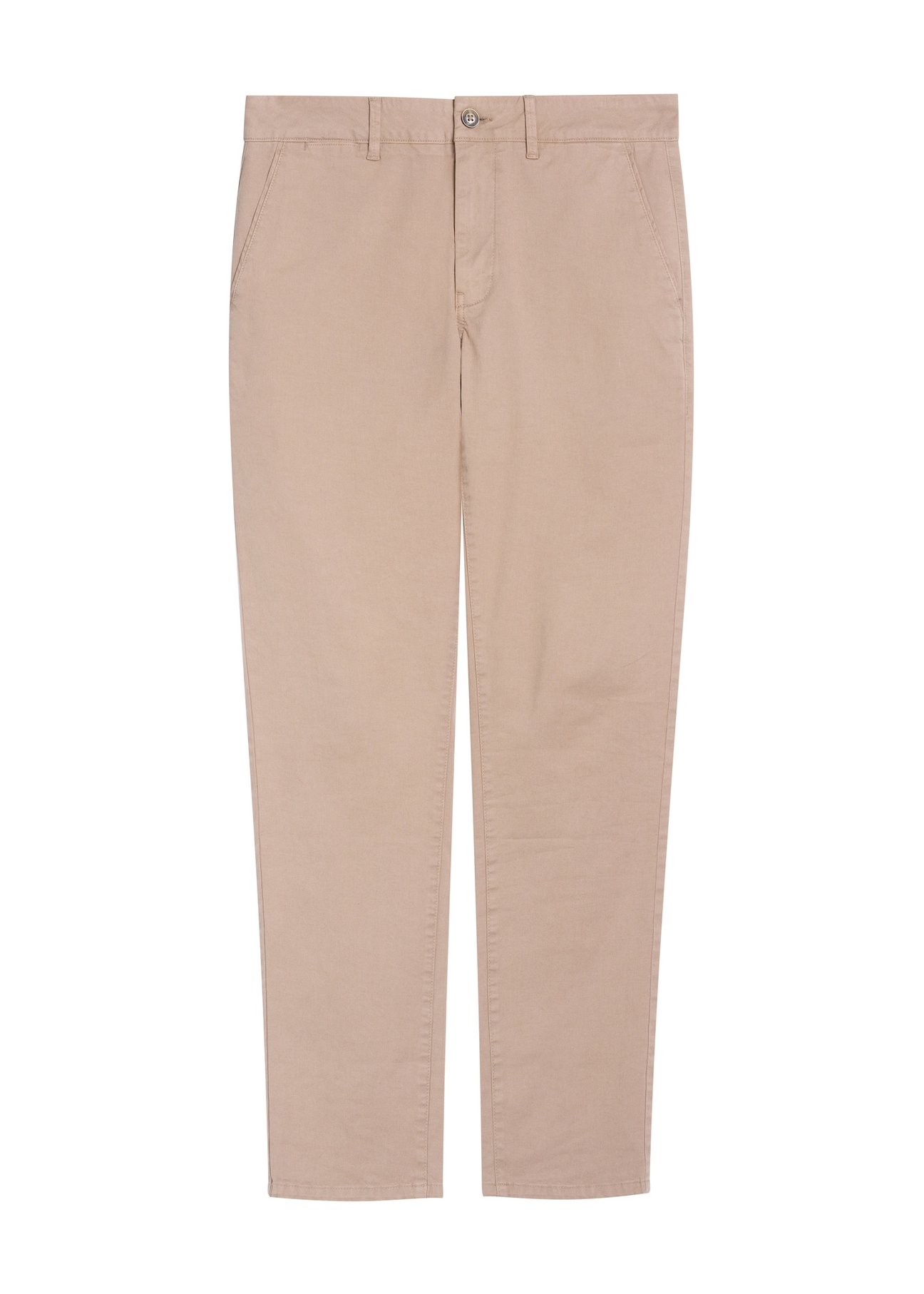 Beige men's trousers SPOMT-0103A-24(Z25), front product view on white background.