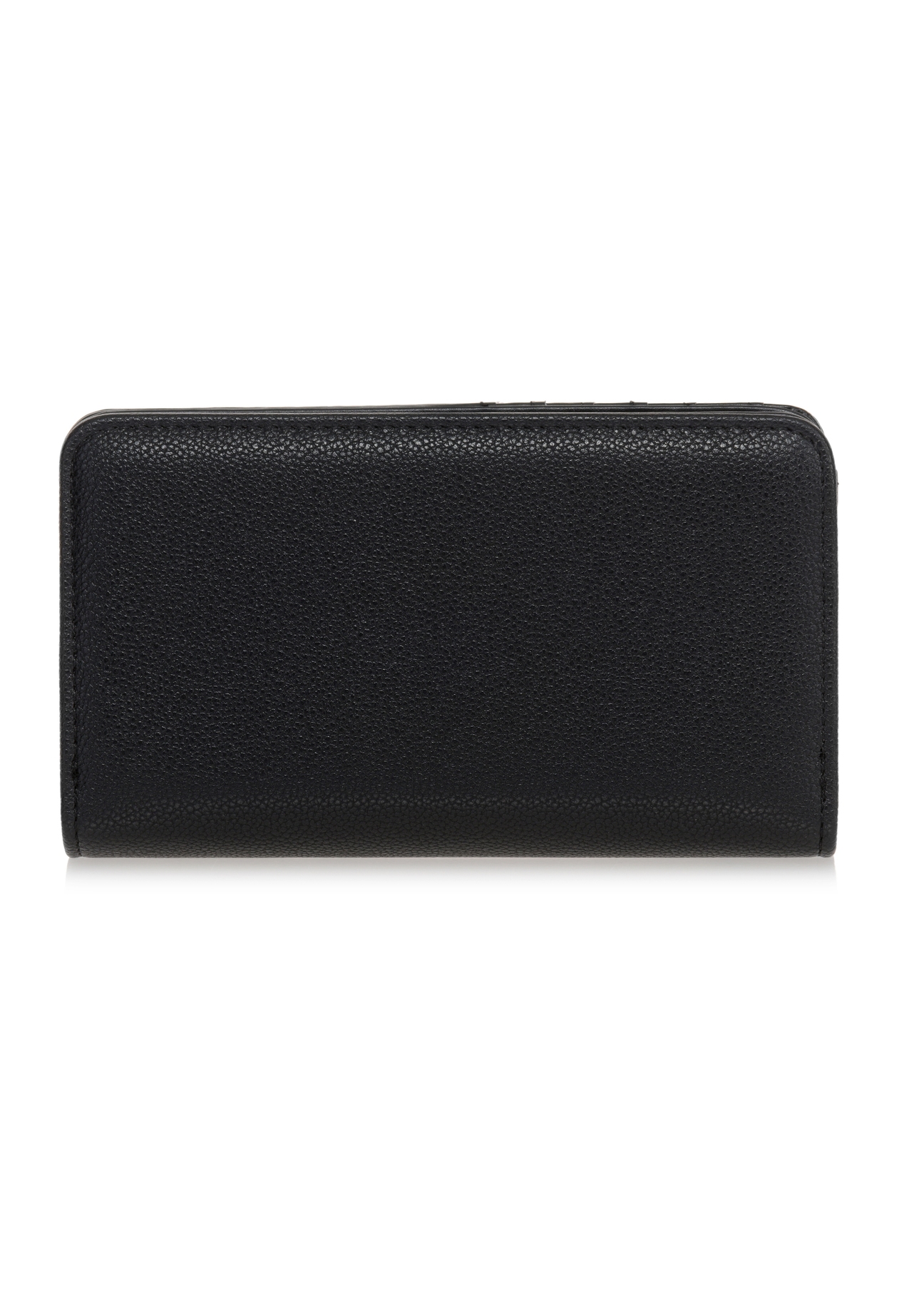 Black women's wallet with rhinestones POREC-0355-99(Z23)-02