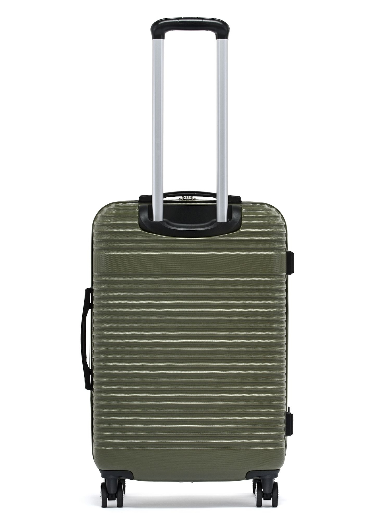 Set of 19''/24''/28'' trolley suitcases WALAB-0040-8D(W26), back view of the product on a white background.