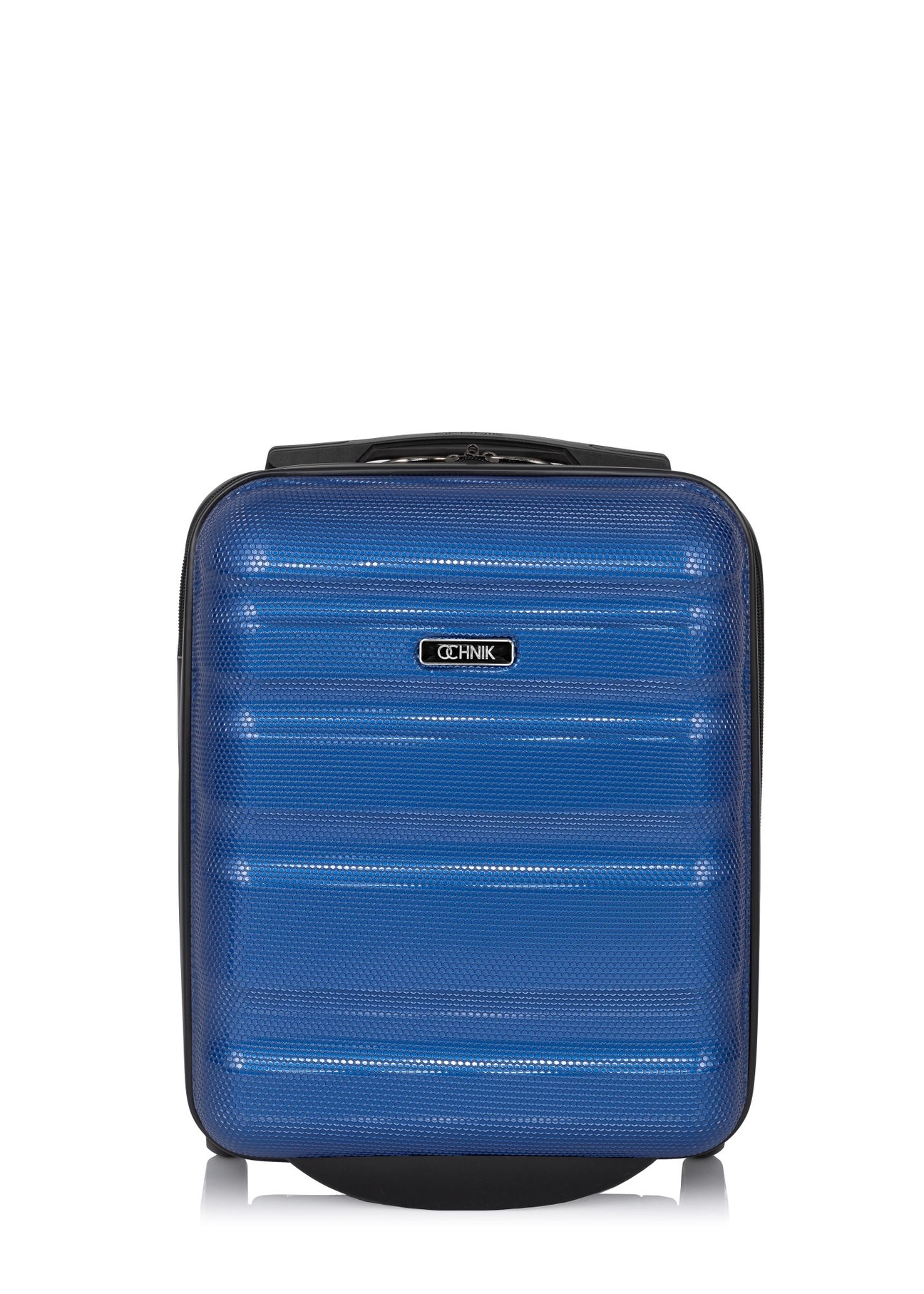 Cabin suitcase on wheels WALPC-0012-7C-16(W26), front view of the product on a white background.