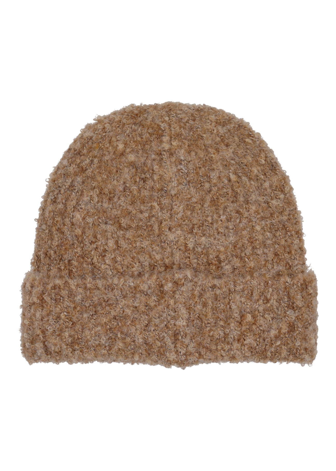 Brown wool hat and scarf set ZESTD-0013-1G(Z26)