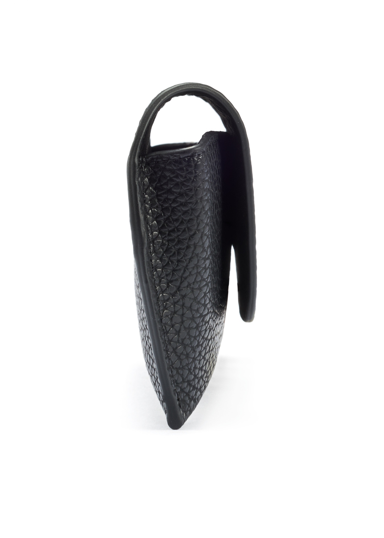 Black case with chain POREC-0410-99(W25), side view of the product on a white background.