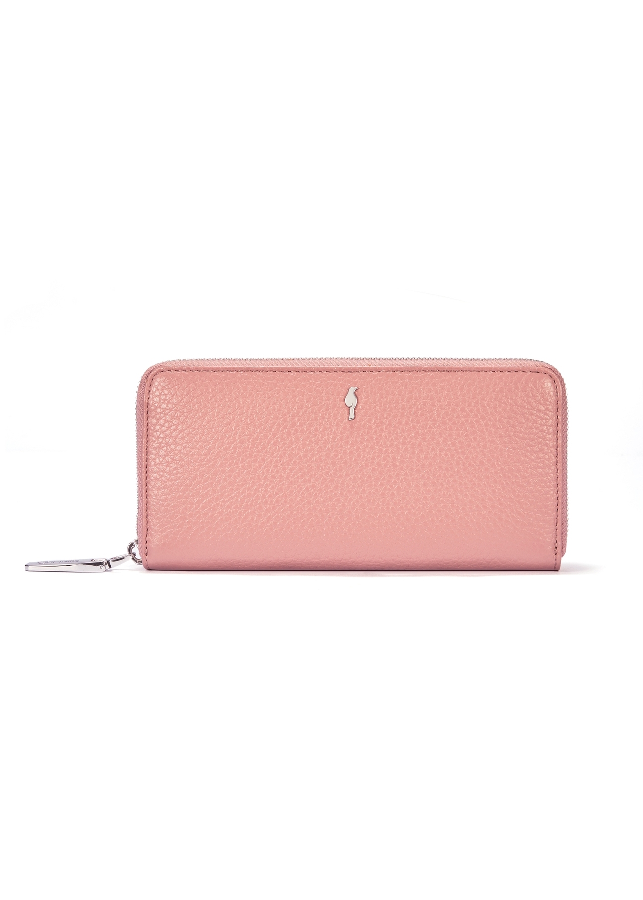 Large pink leather women's wallet PORES-0800F-31(W25)